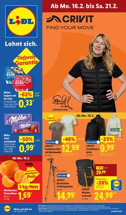 Prospekt Lidl 16.02.2026 - 21.02.2026