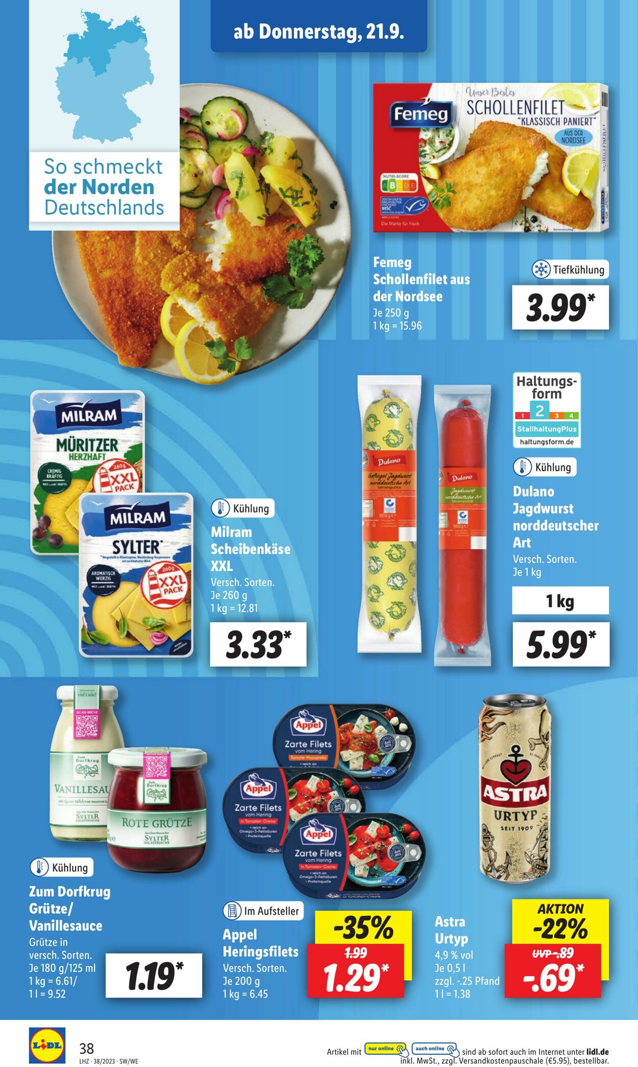 Prospekt Lidl 18.09.2023 - 23.09.2023