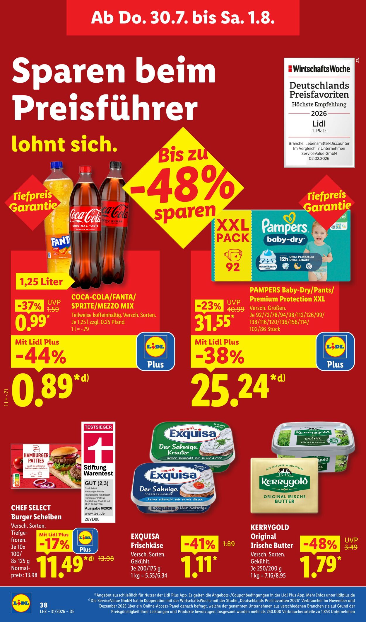 Prospekt Lidl 27.07.2026 - 01.08.2026