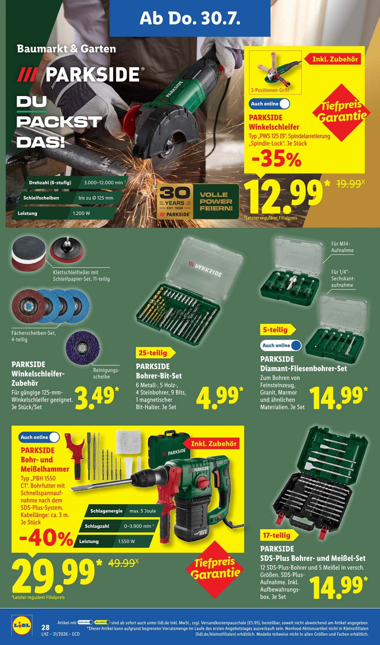Prospekt Lidl 27.07.2026 - 01.08.2026