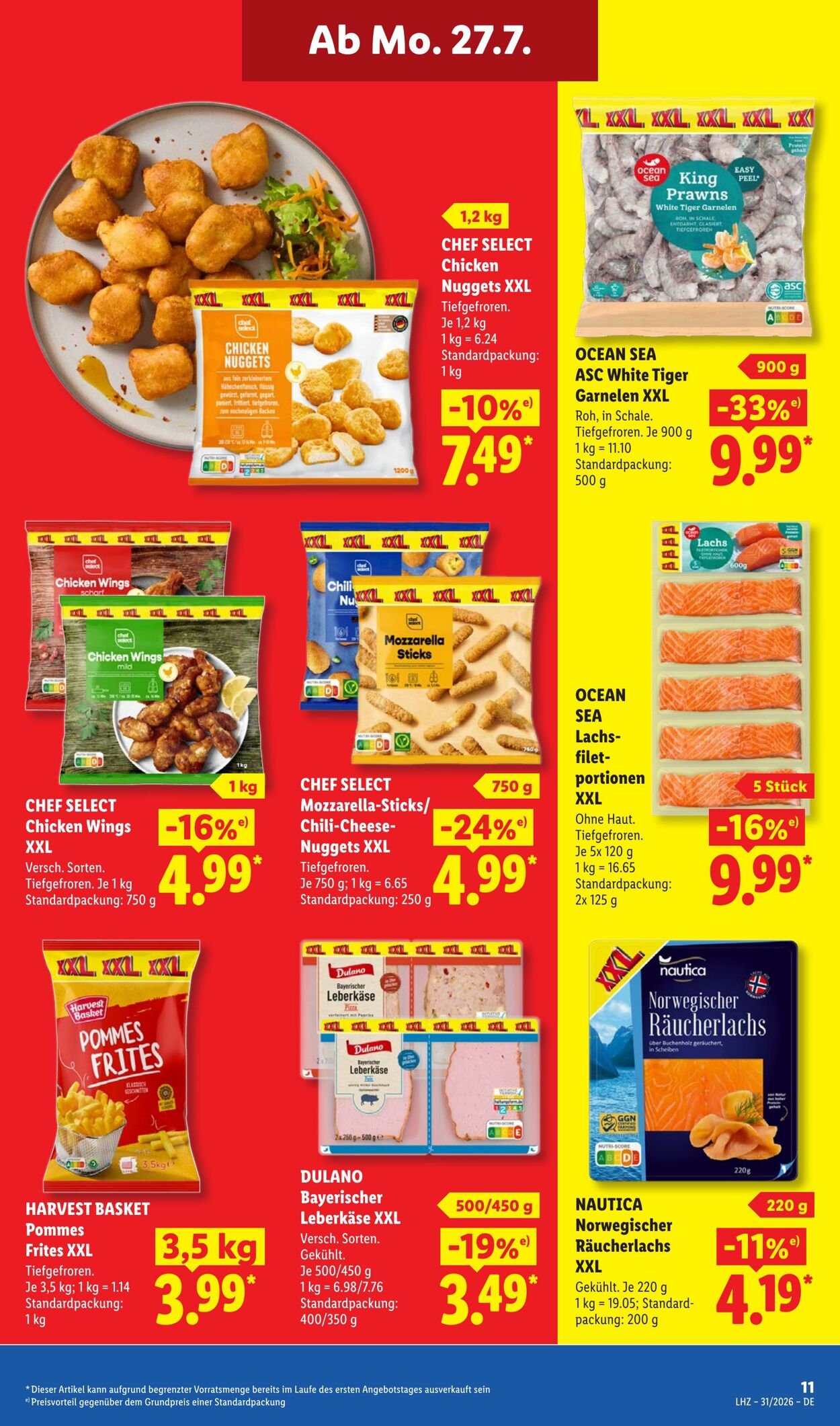 Prospekt Lidl 27.07.2026 - 01.08.2026