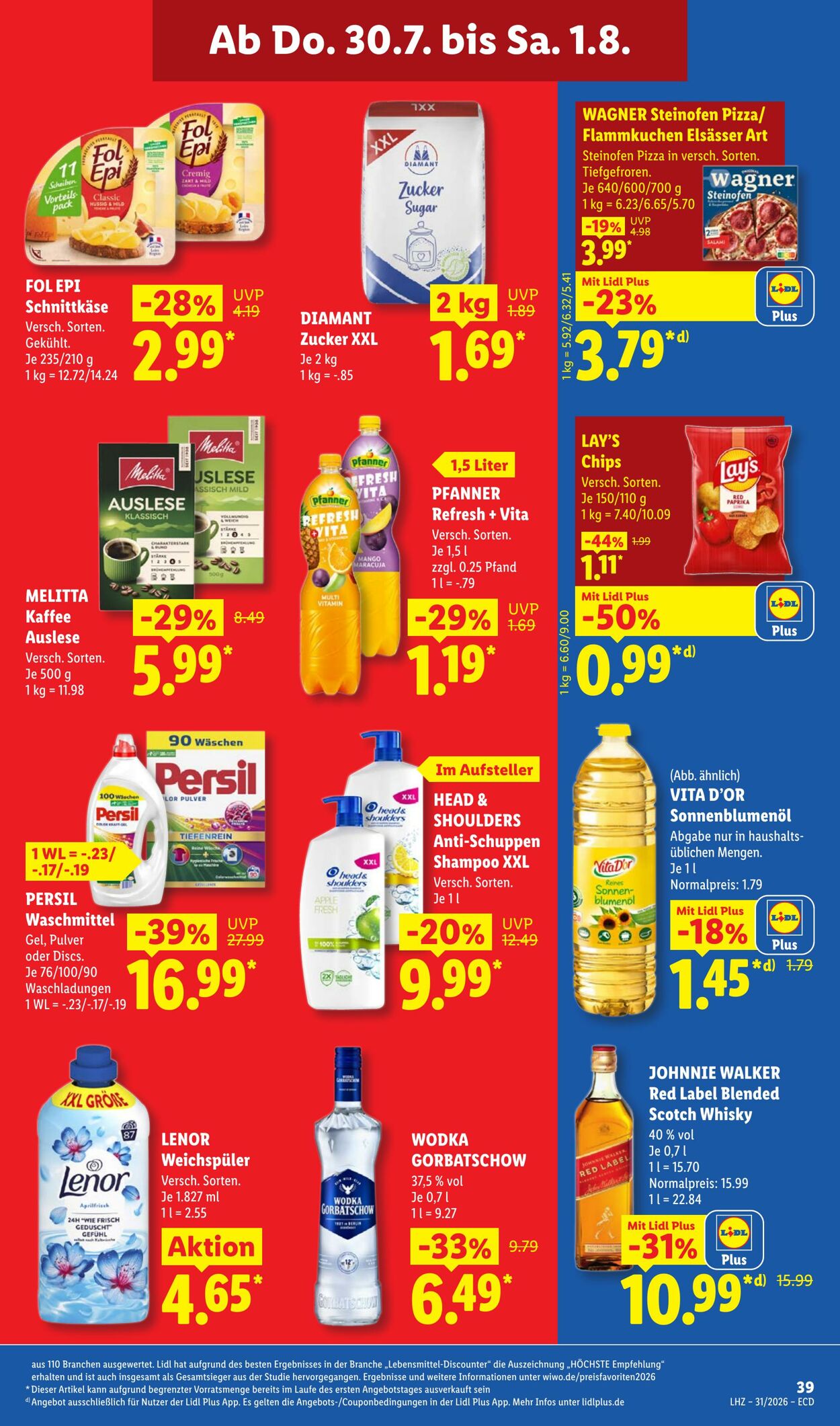 Prospekt Lidl 27.07.2026 - 01.08.2026