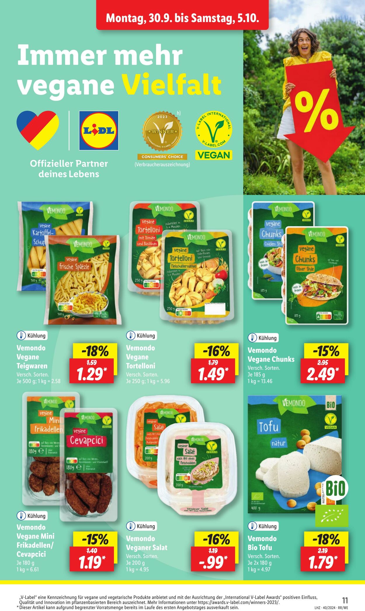 Prospekt Lidl 30.09.2024 - 05.10.2024