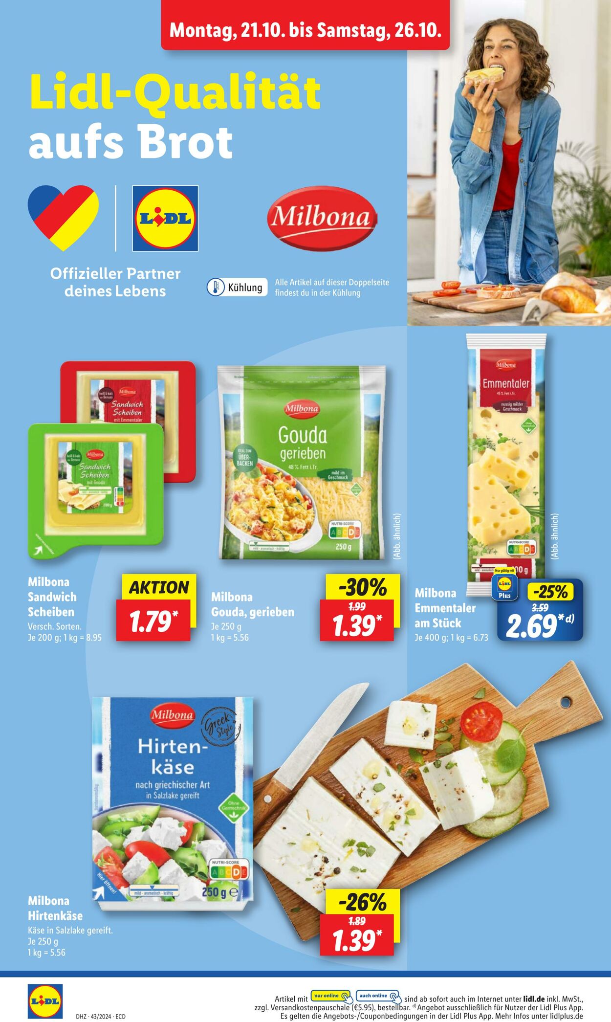 Prospekt Lidl 21.10.2024 - 26.10.2024