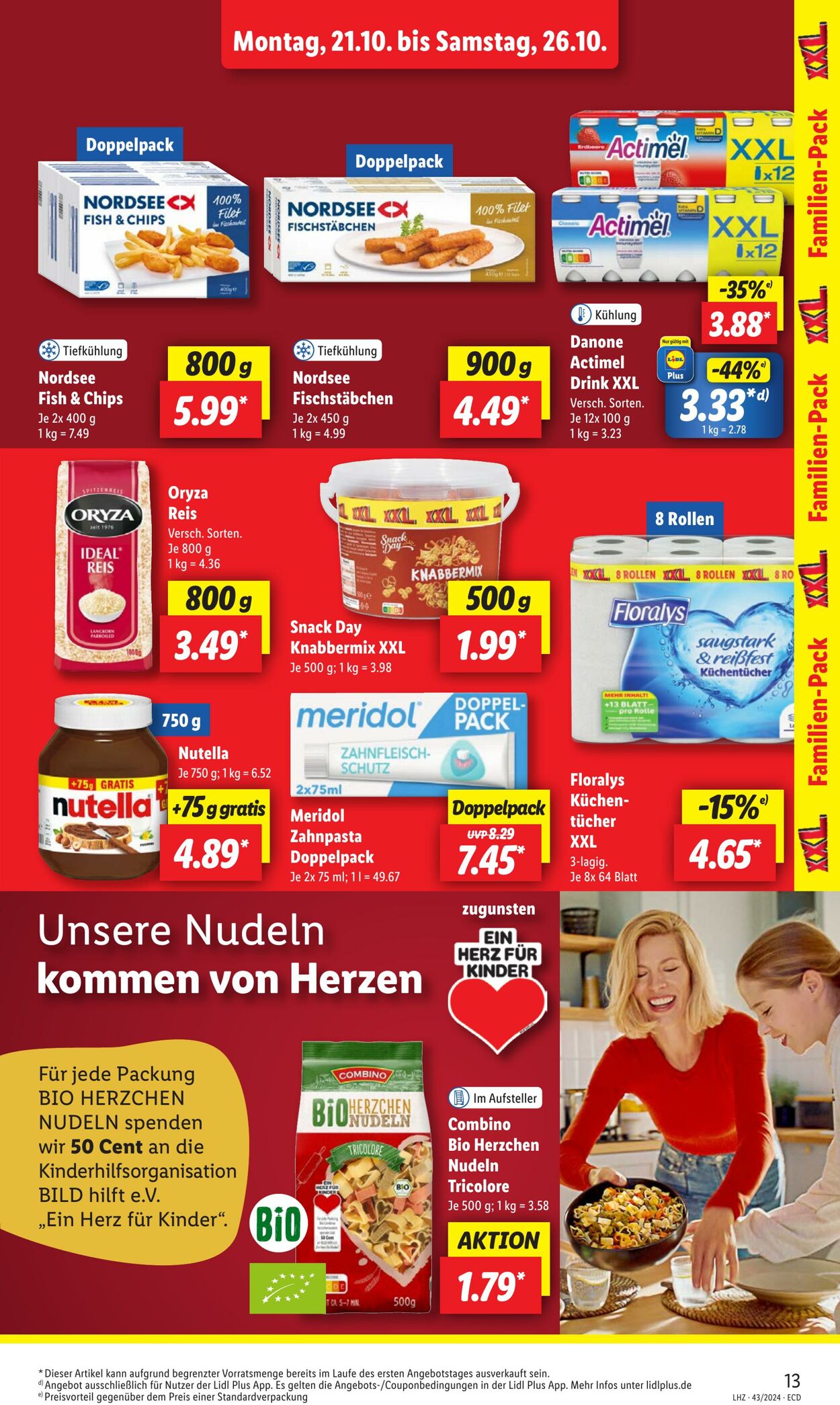 Prospekt Lidl 21.10.2024 - 26.10.2024