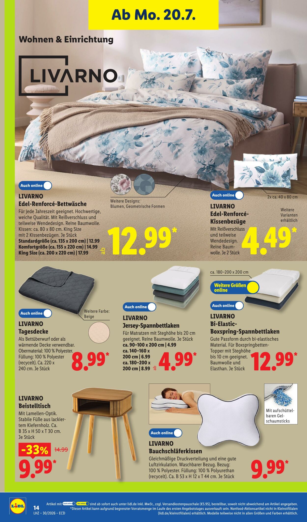Prospekt Lidl 20.07.2026 - 25.07.2026