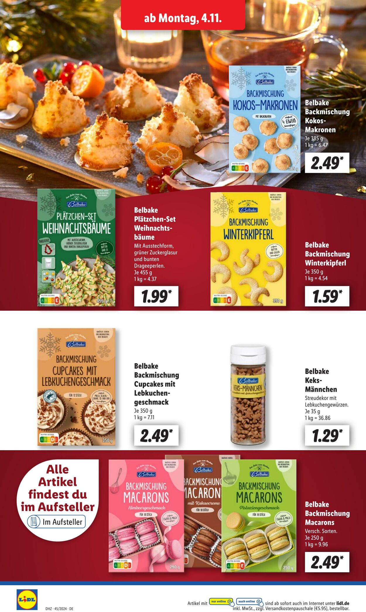 Prospekt Lidl 04.11.2024 - 09.11.2024