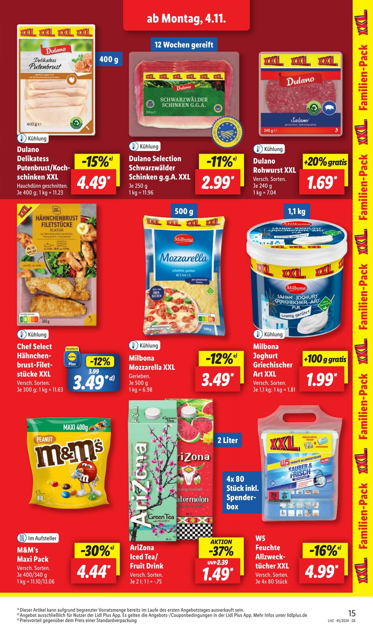 Prospekt Lidl 04.11.2024 - 09.11.2024