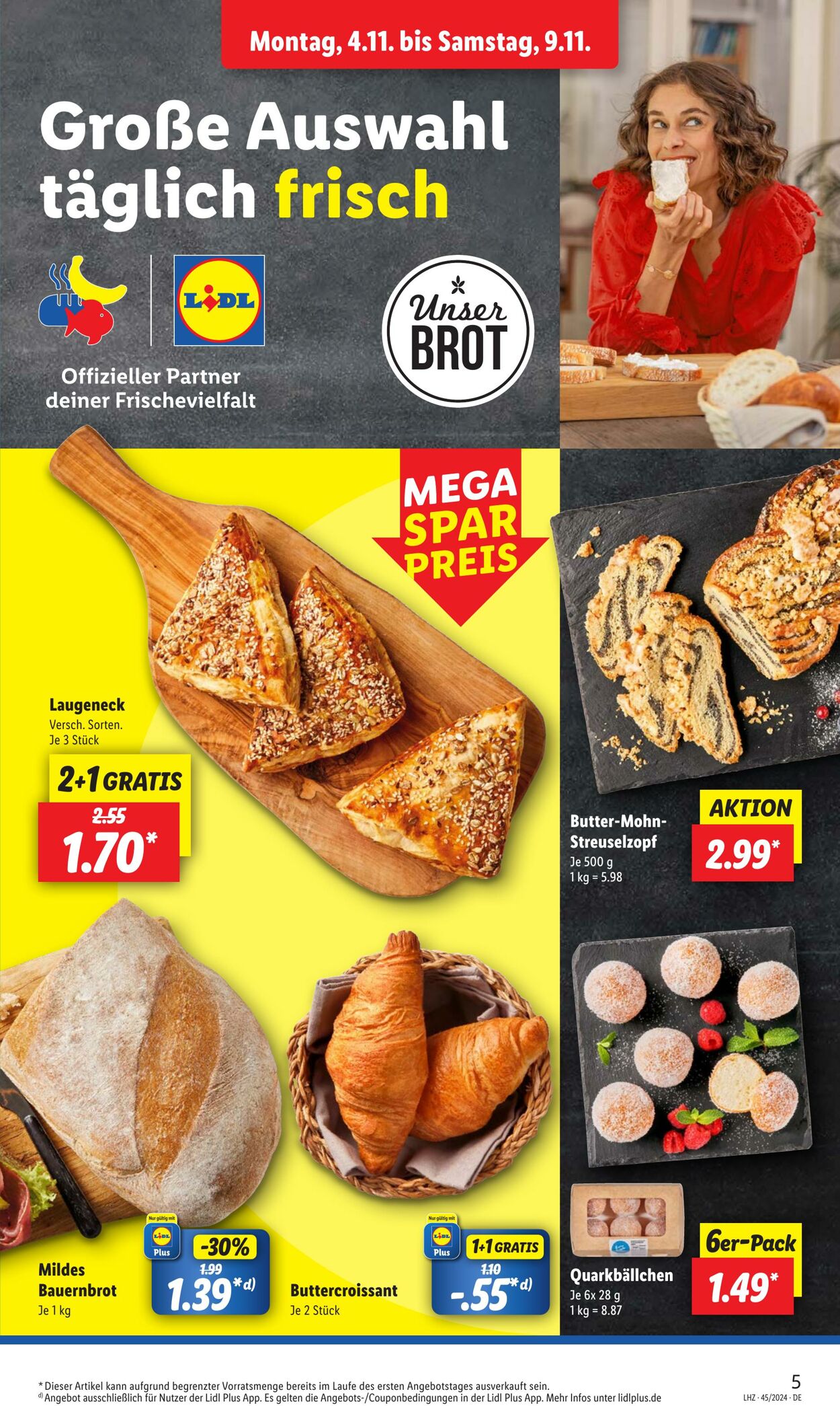 Prospekt Lidl 04.11.2024 - 09.11.2024