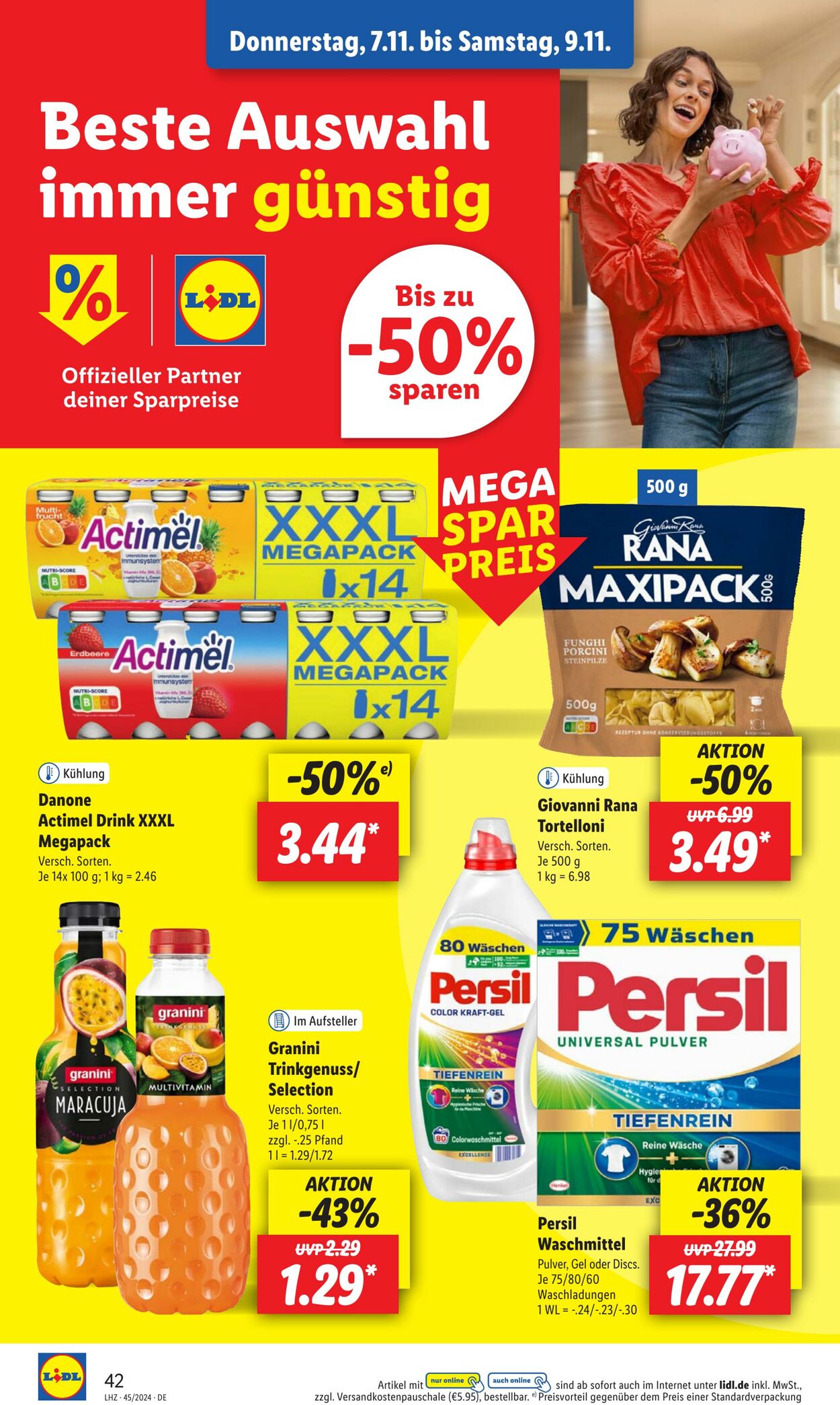 Prospekt Lidl 04.11.2024 - 09.11.2024