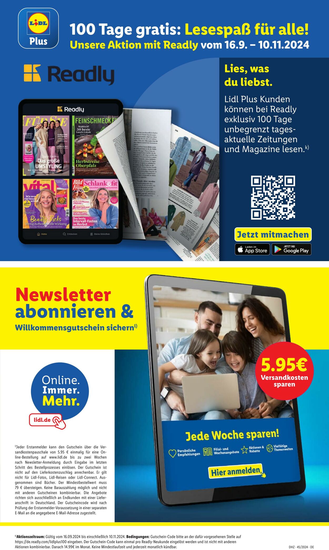 Prospekt Lidl 04.11.2024 - 09.11.2024