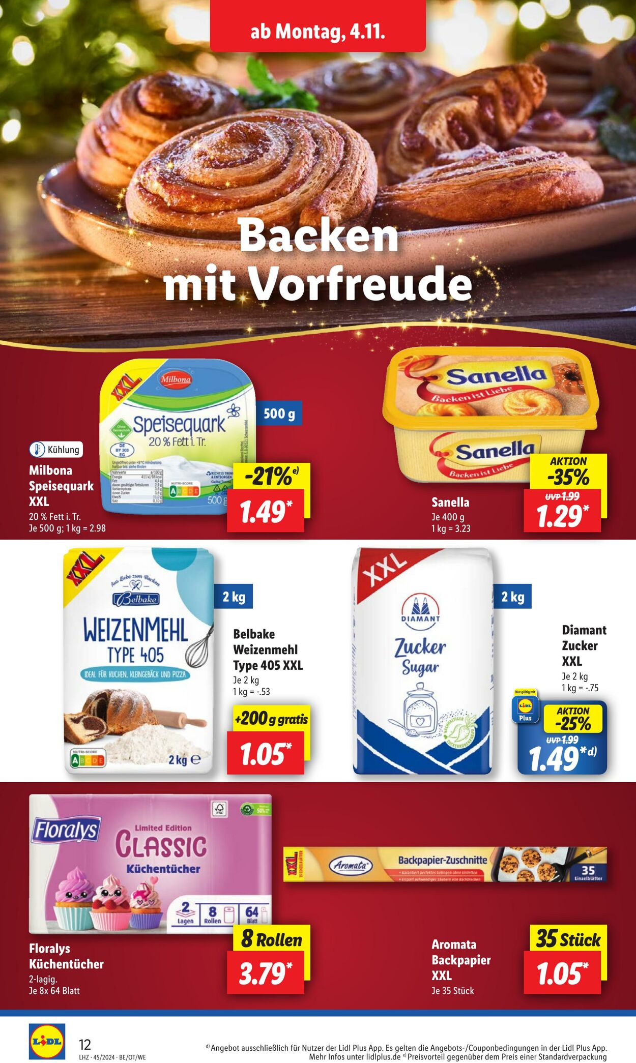 Prospekt Lidl 04.11.2024 - 09.11.2024