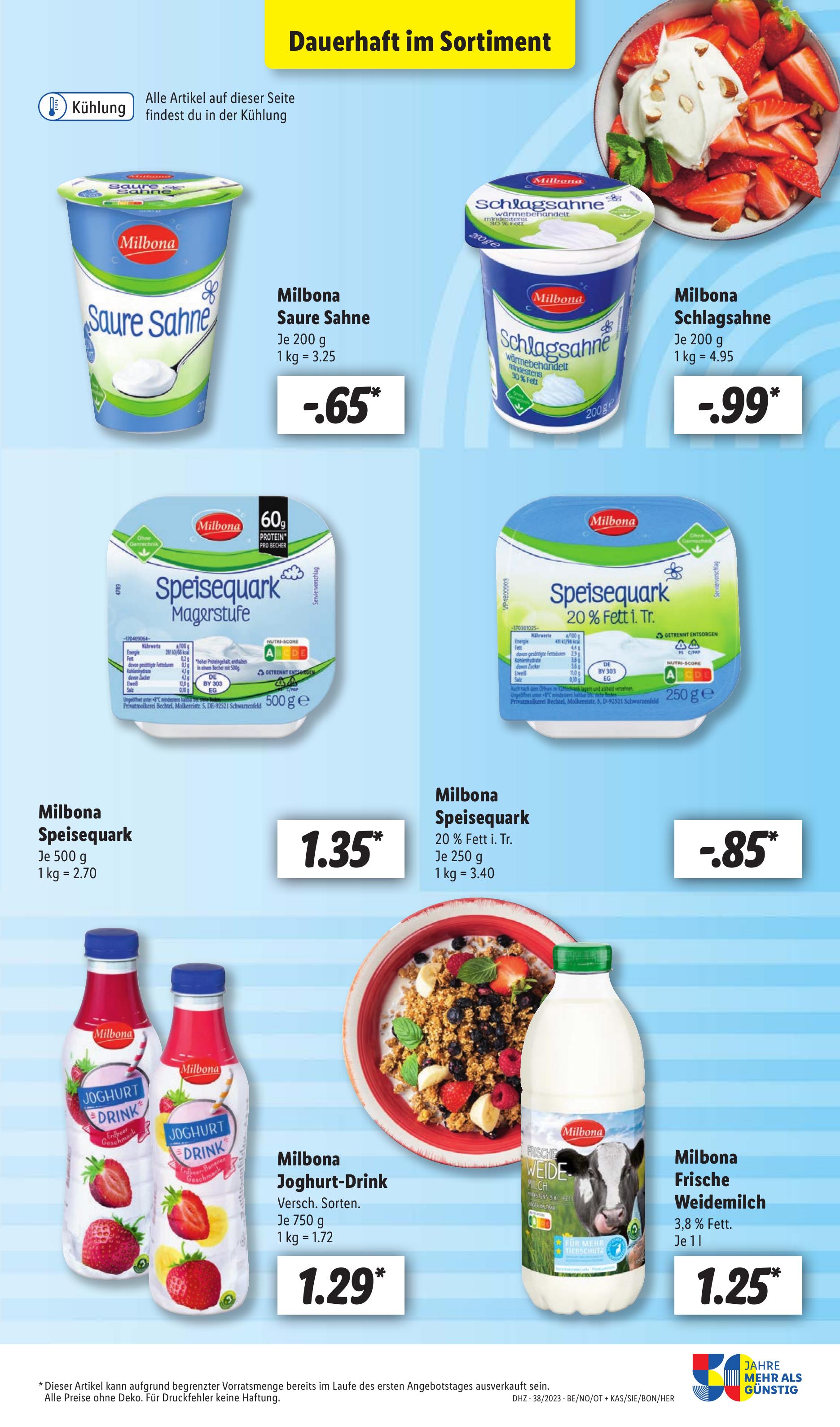 Prospekt Lidl 18.09.2023 - 23.09.2023