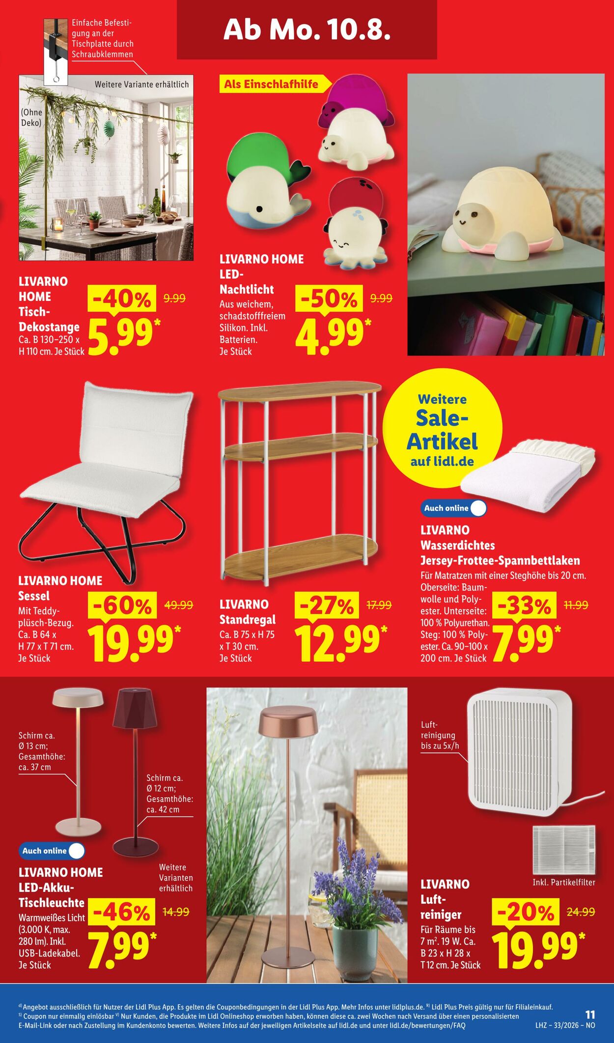 Prospekt Lidl 10.08.2026 - 15.08.2026