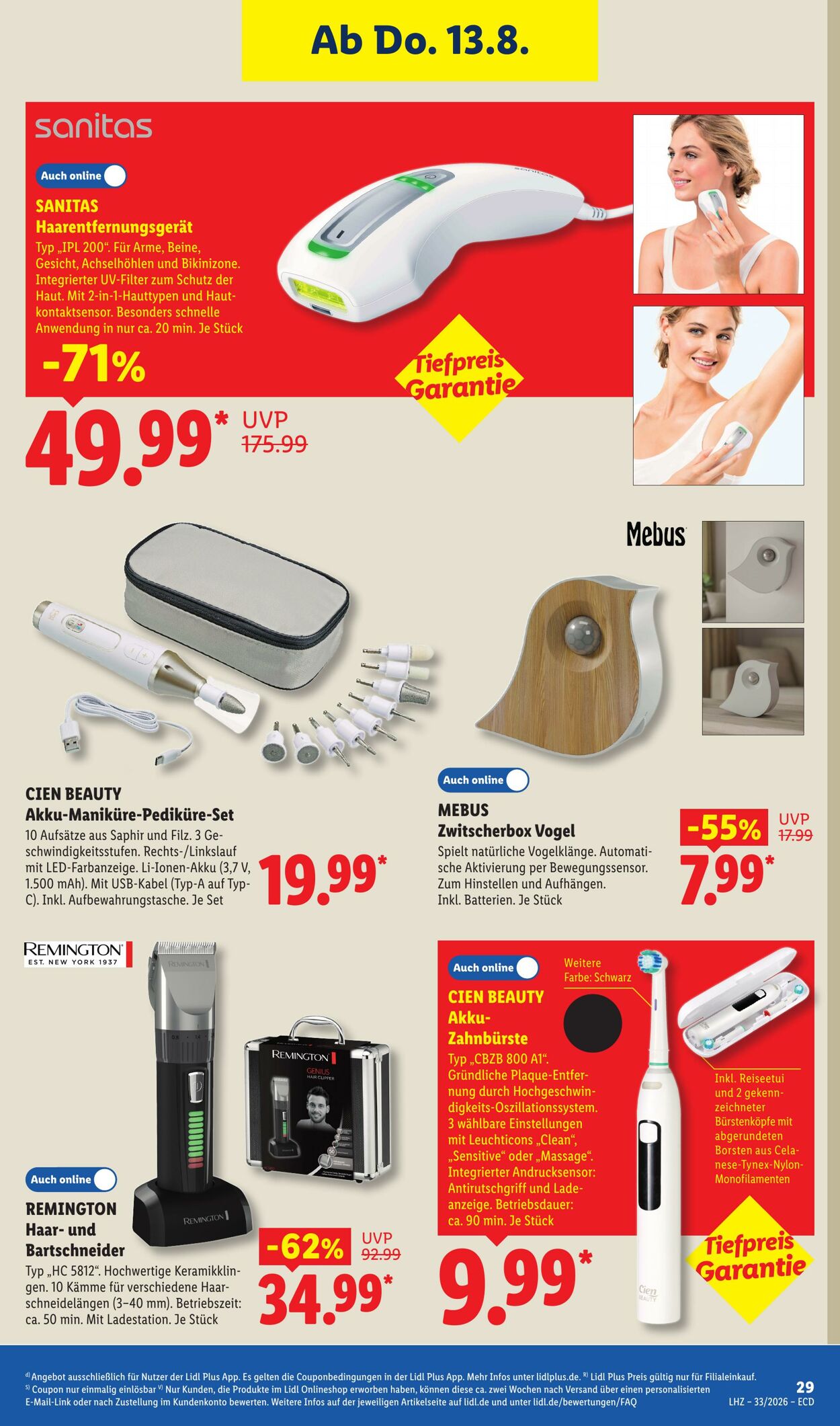 Prospekt Lidl 10.08.2026 - 15.08.2026