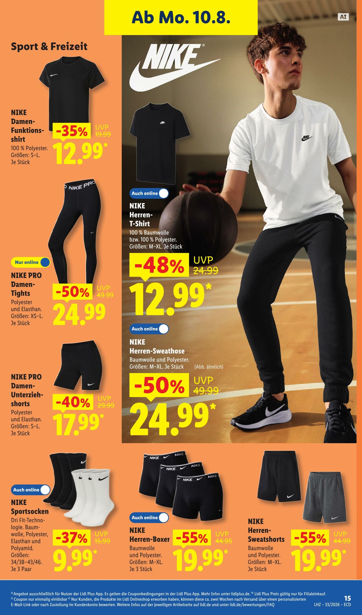 Prospekt Lidl 10.08.2026 - 15.08.2026