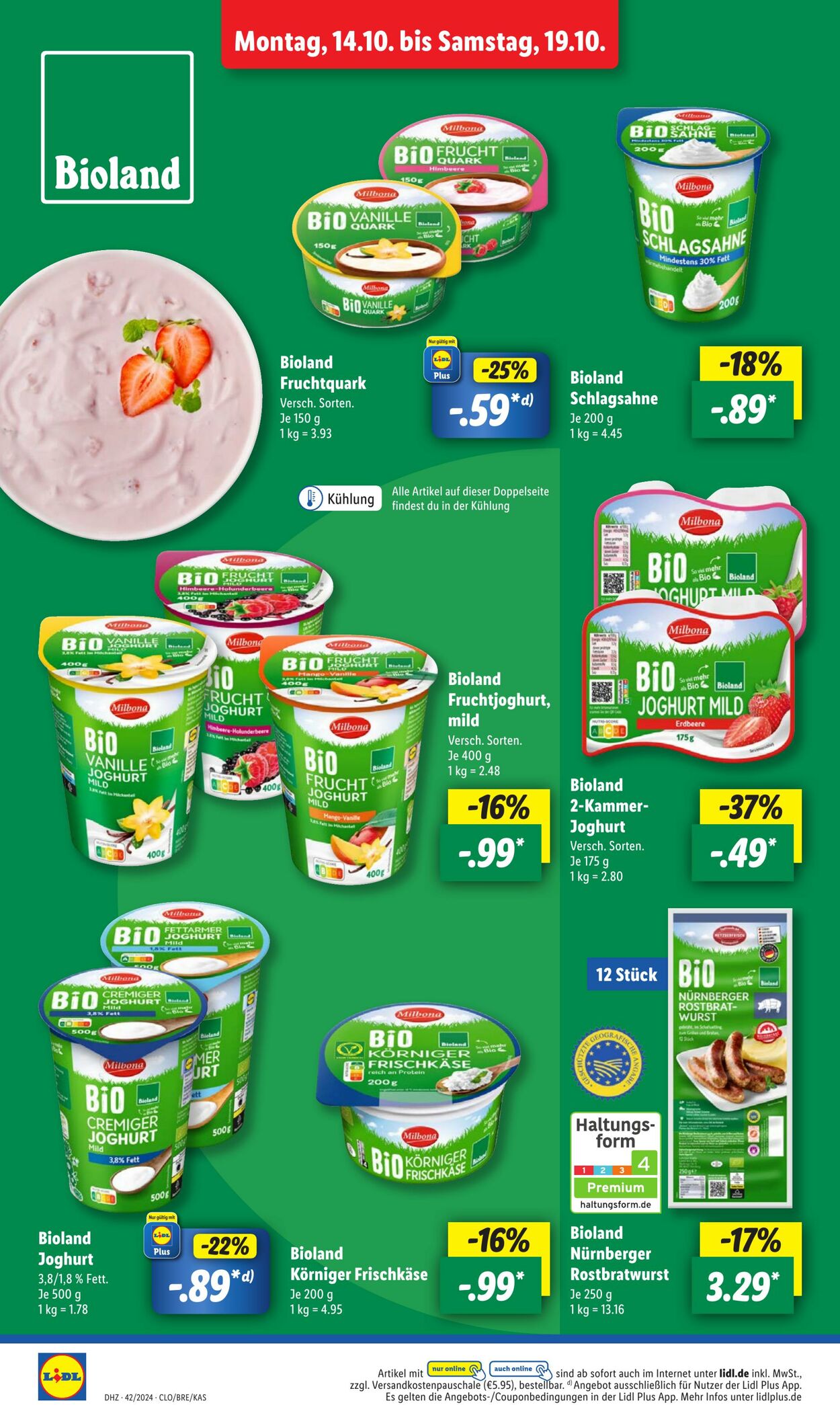 Prospekt Lidl 14.10.2024 - 19.10.2024