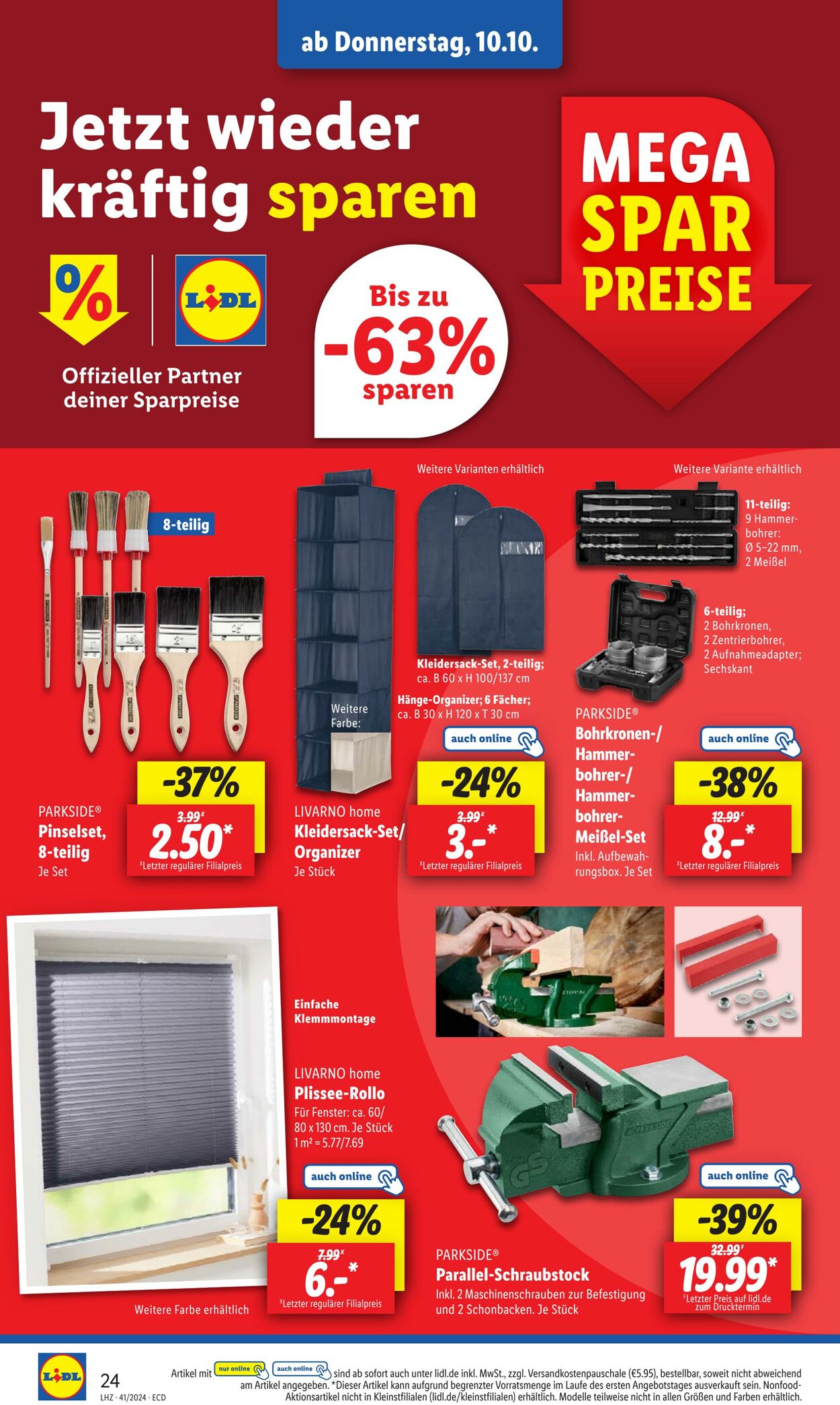 Prospekt Lidl 07.10.2024 - 12.10.2024