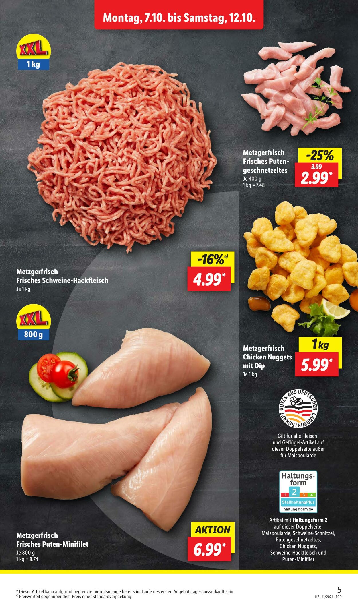 Prospekt Lidl 07.10.2024 - 12.10.2024