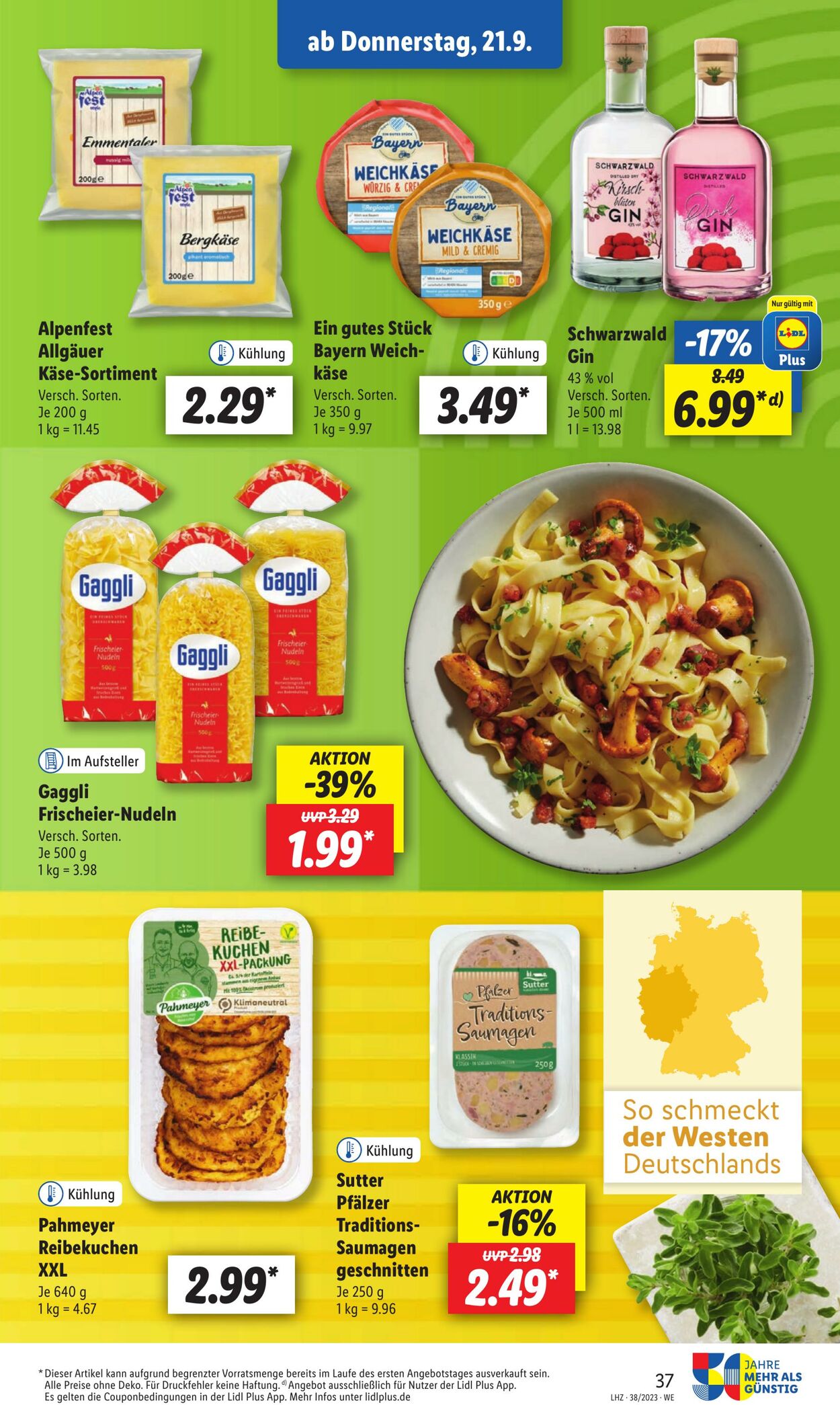 Prospekt Lidl 18.09.2023 - 23.09.2023