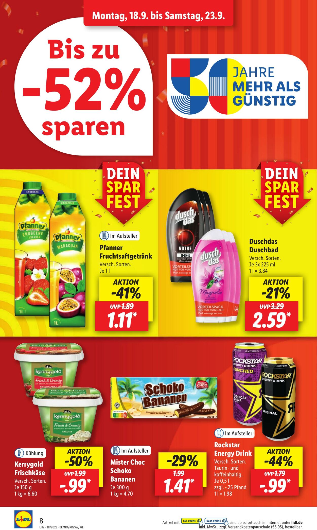 Prospekt Lidl 18.09.2023 - 23.09.2023