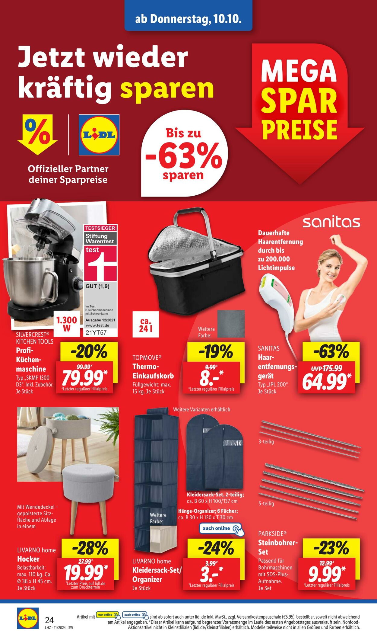 Prospekt Lidl 07.10.2024 - 12.10.2024