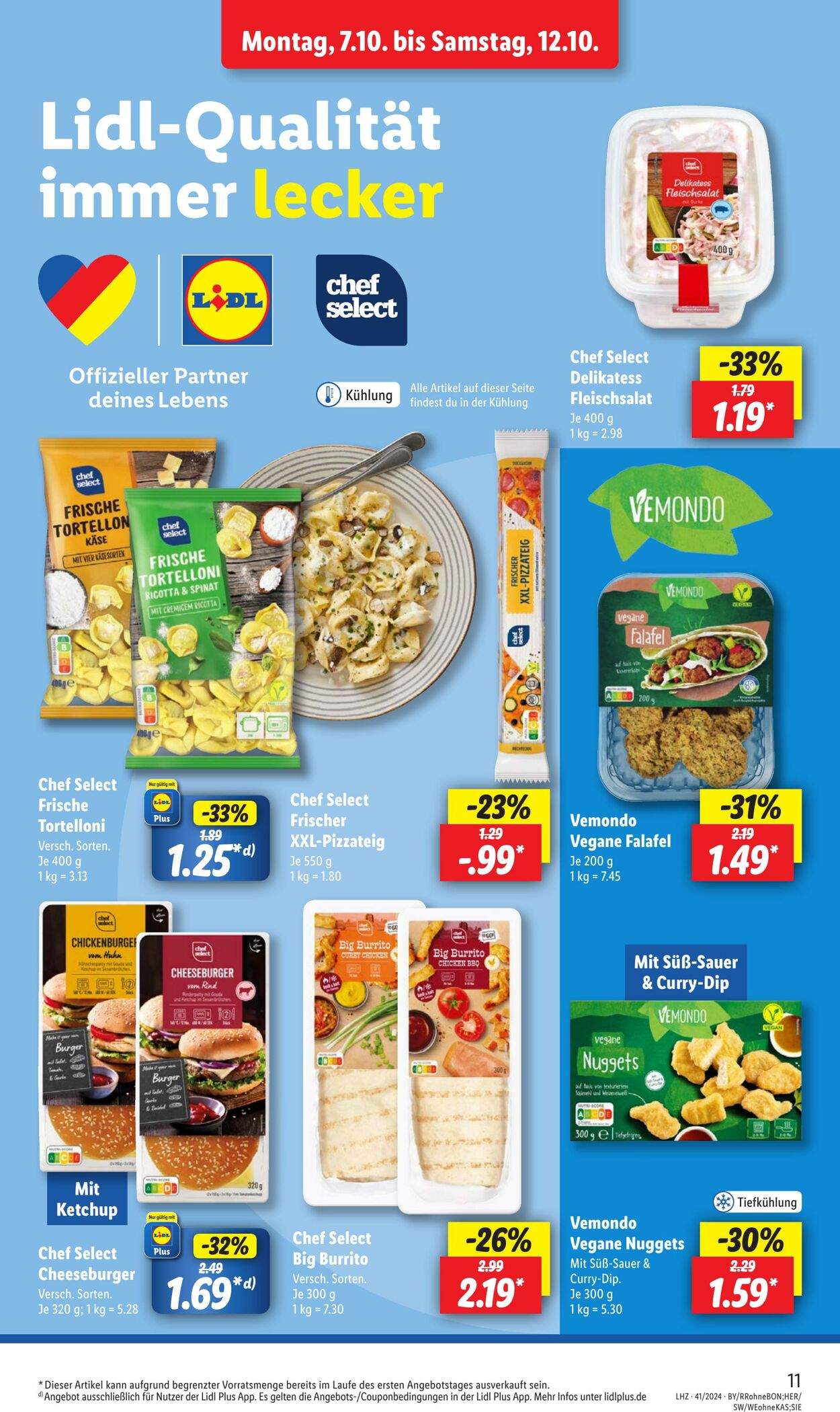 Prospekt Lidl 07.10.2024 - 12.10.2024