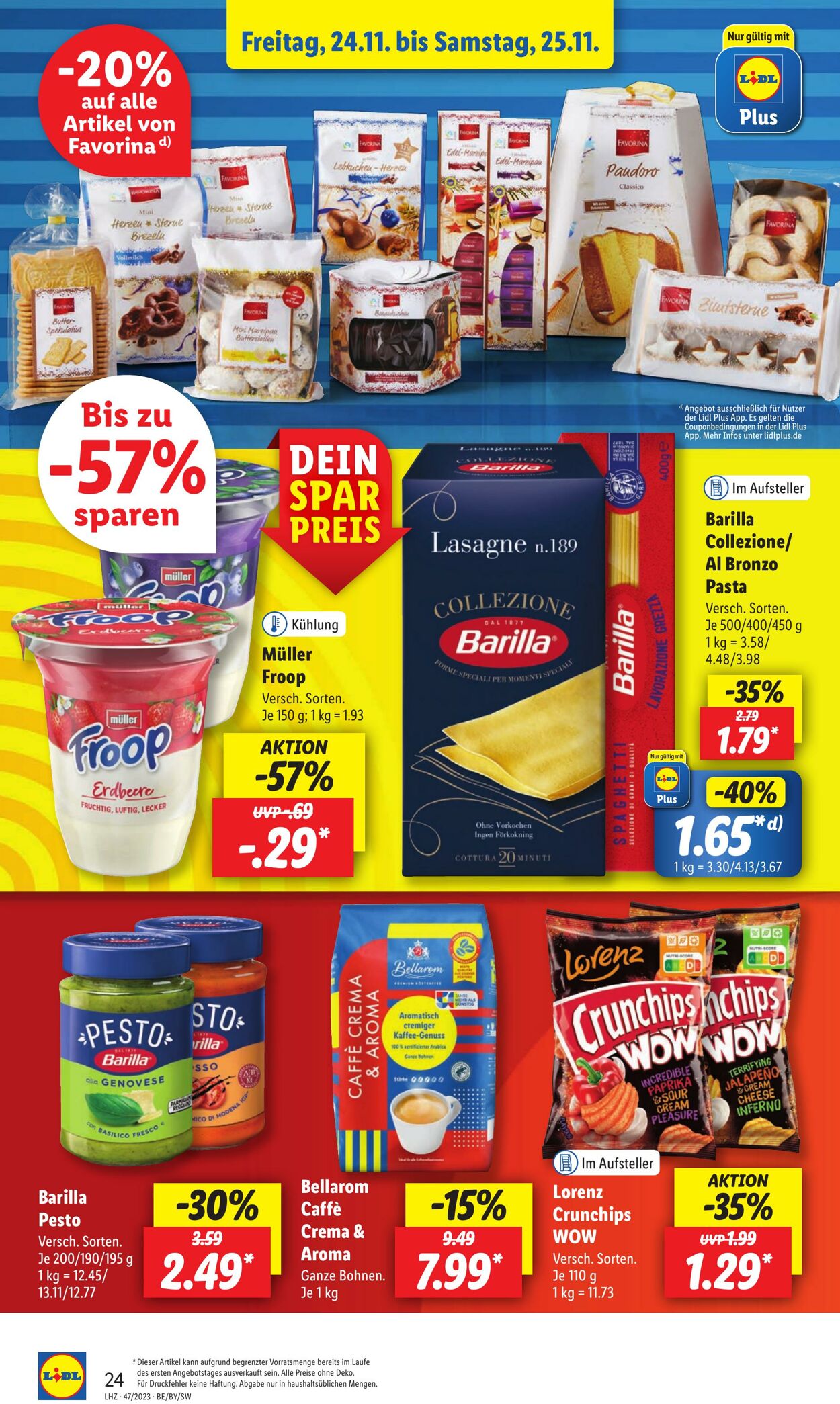 Prospekt Lidl 20.11.2023 - 25.11.2023