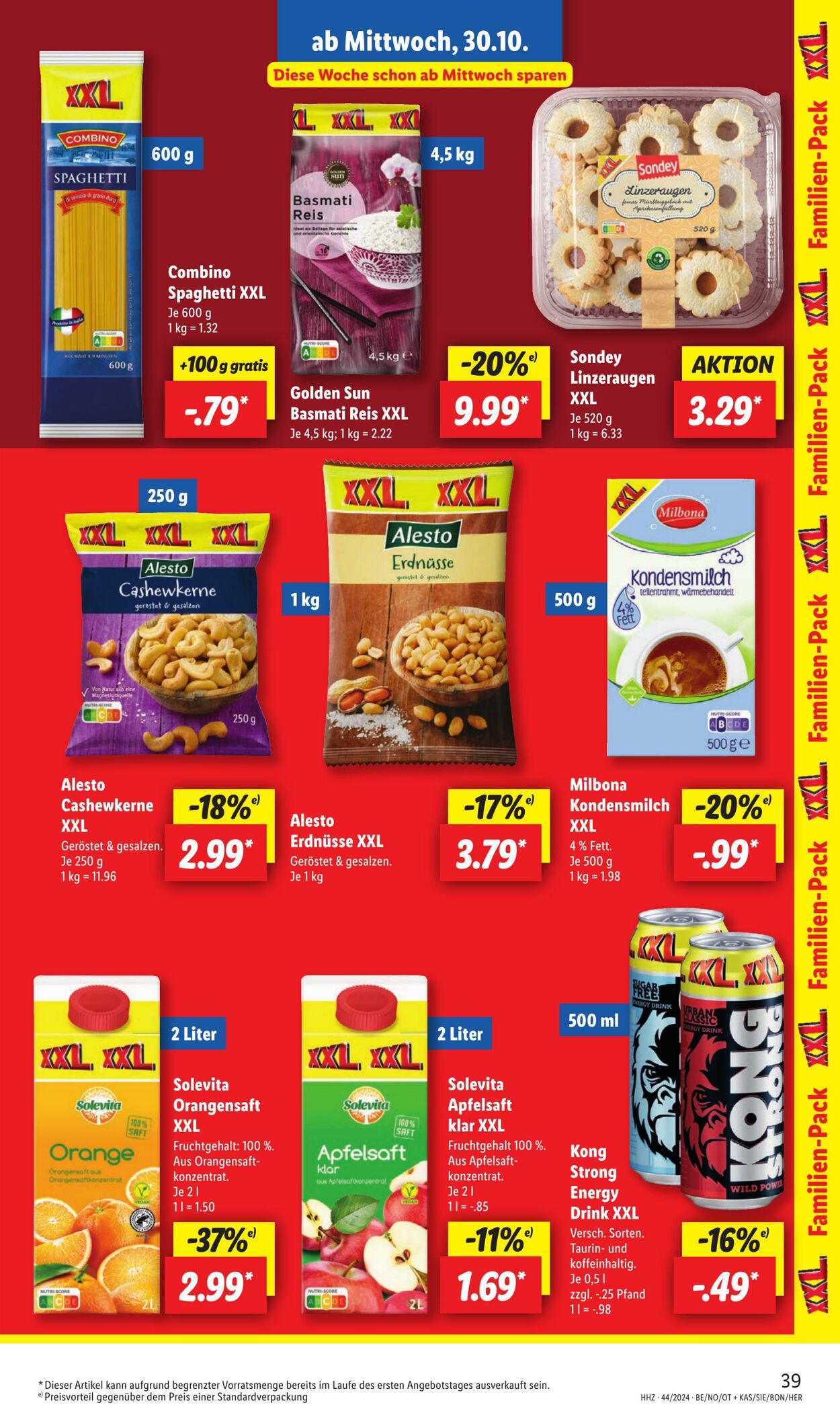 Prospekt Lidl 28.10.2024 - 02.11.2024