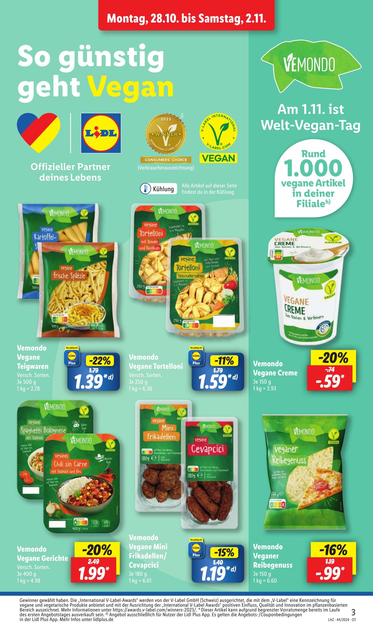 Prospekt Lidl 28.10.2024 - 02.11.2024