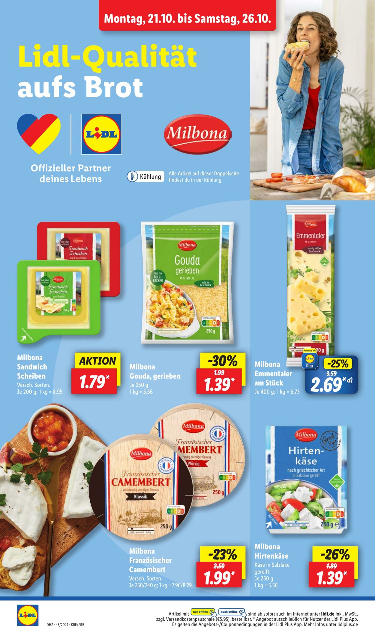 Prospekt Lidl 21.10.2024 - 26.10.2024