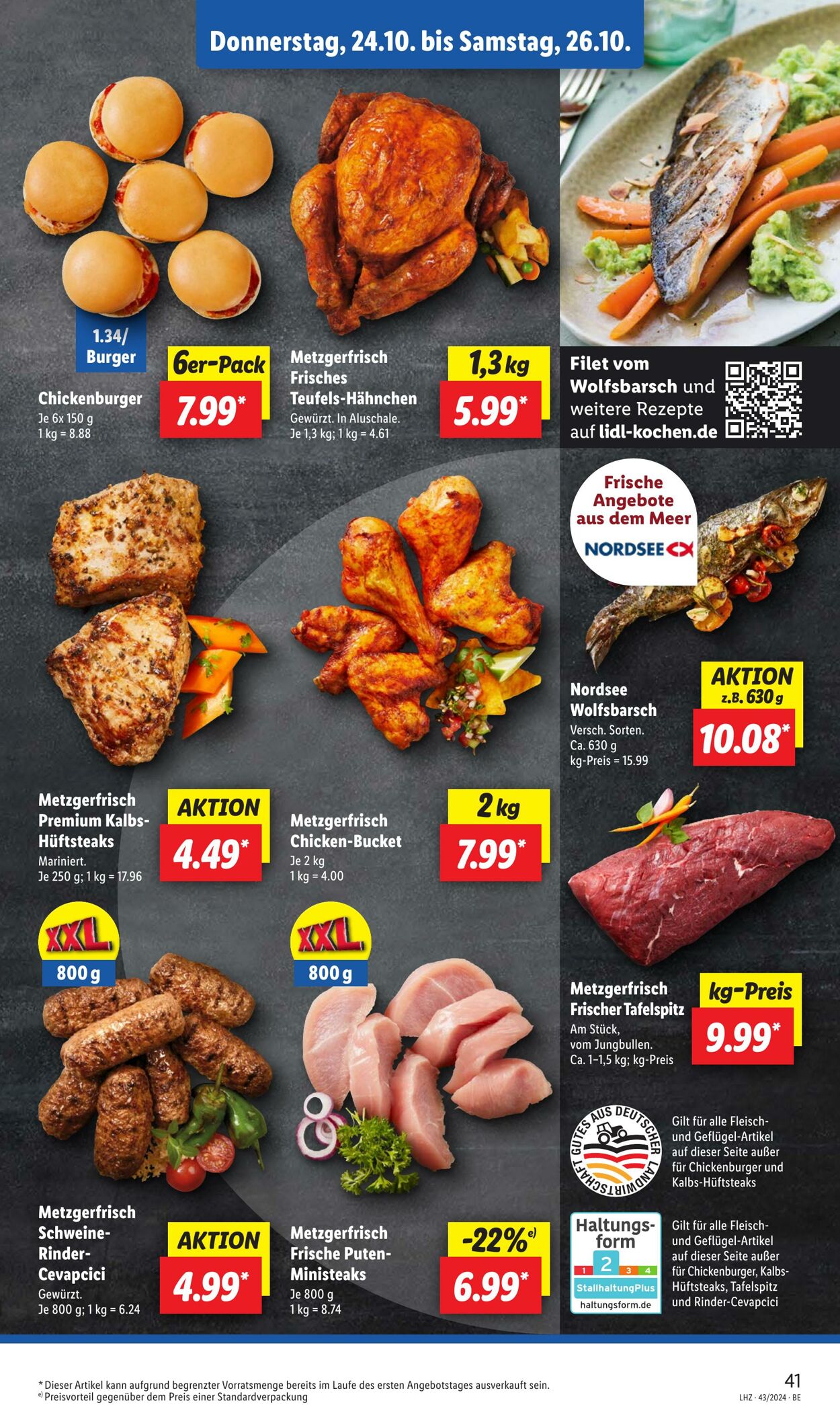 Prospekt Lidl 21.10.2024 - 26.10.2024