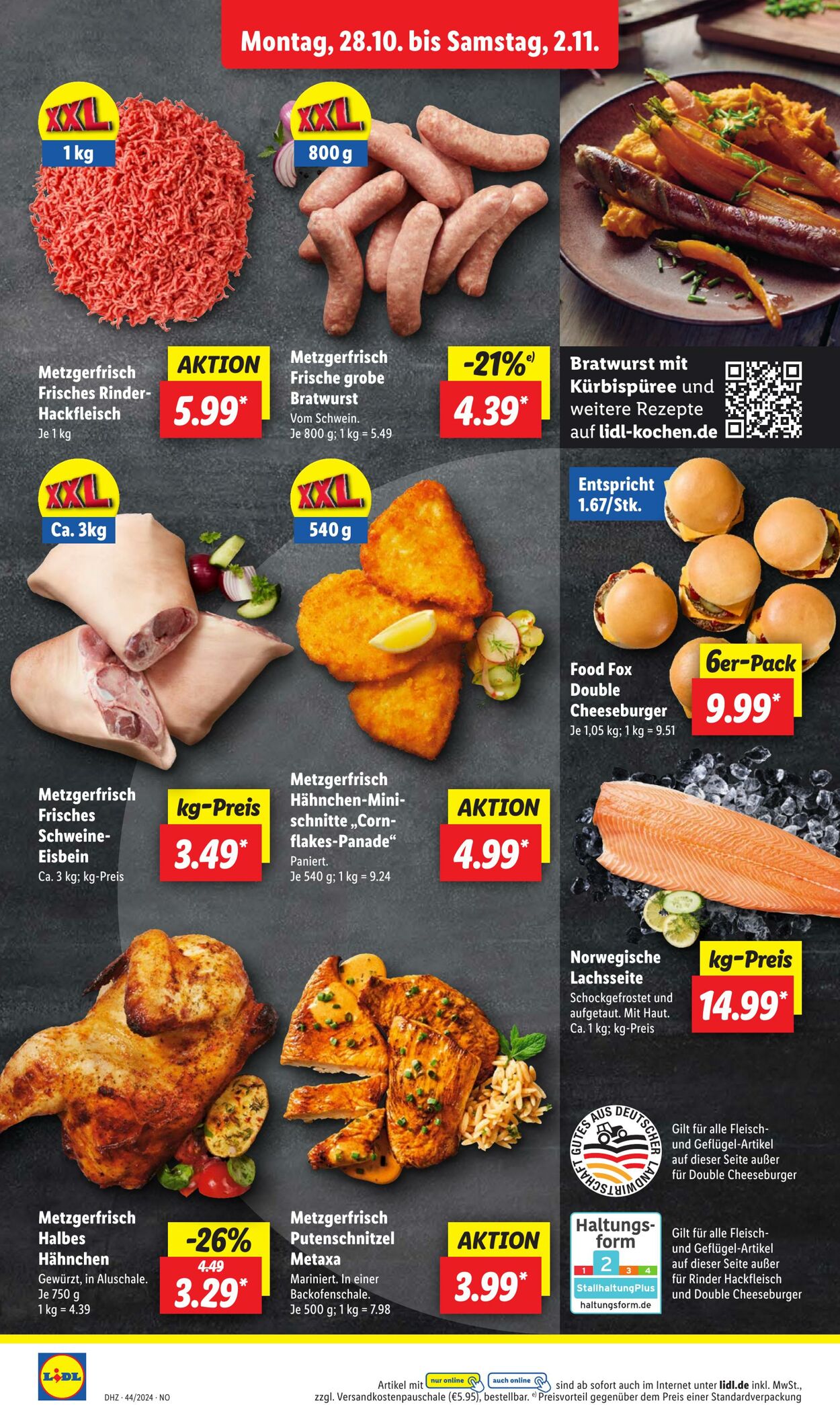 Prospekt Lidl 28.10.2024 - 02.11.2024