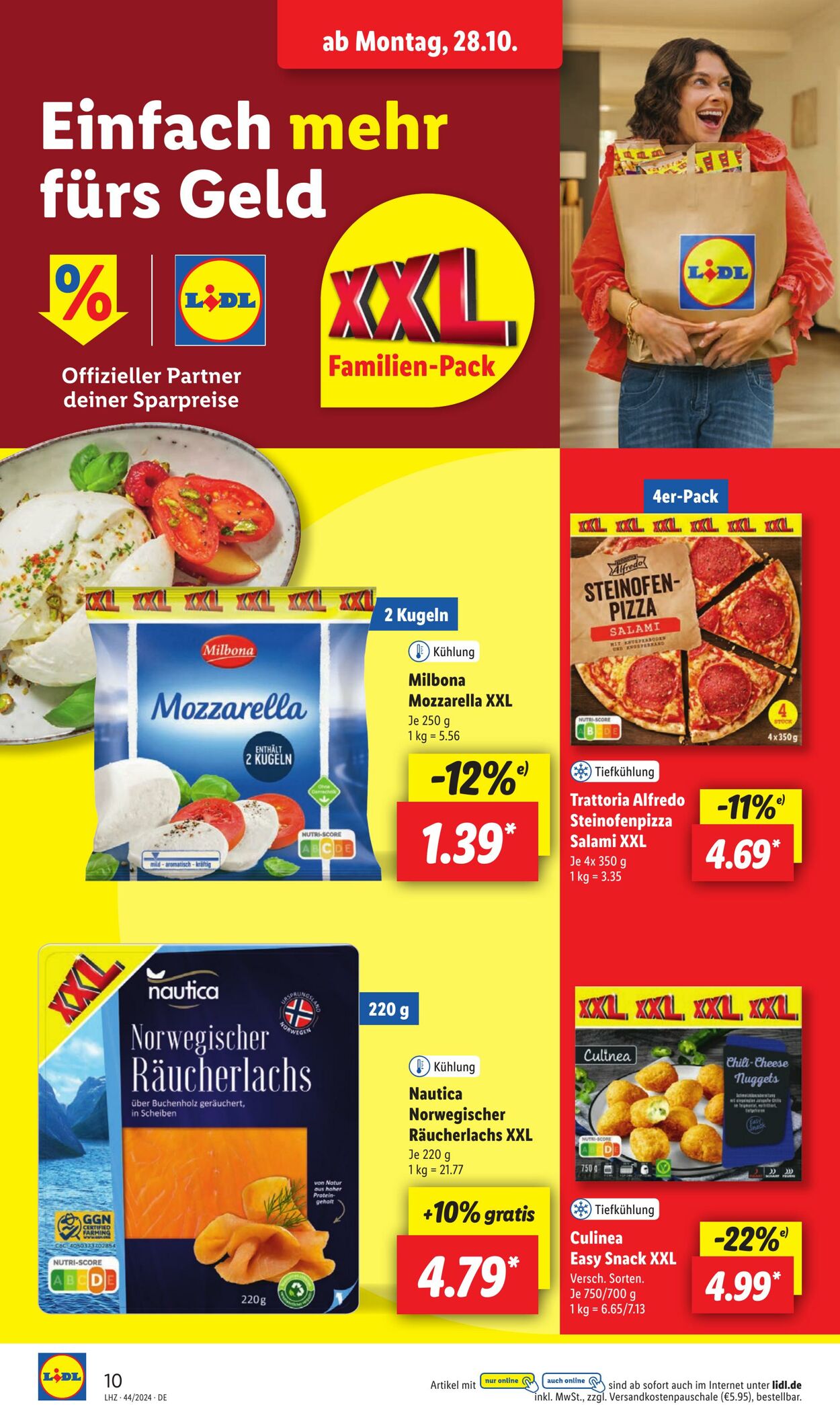 Prospekt Lidl 28.10.2024 - 02.11.2024