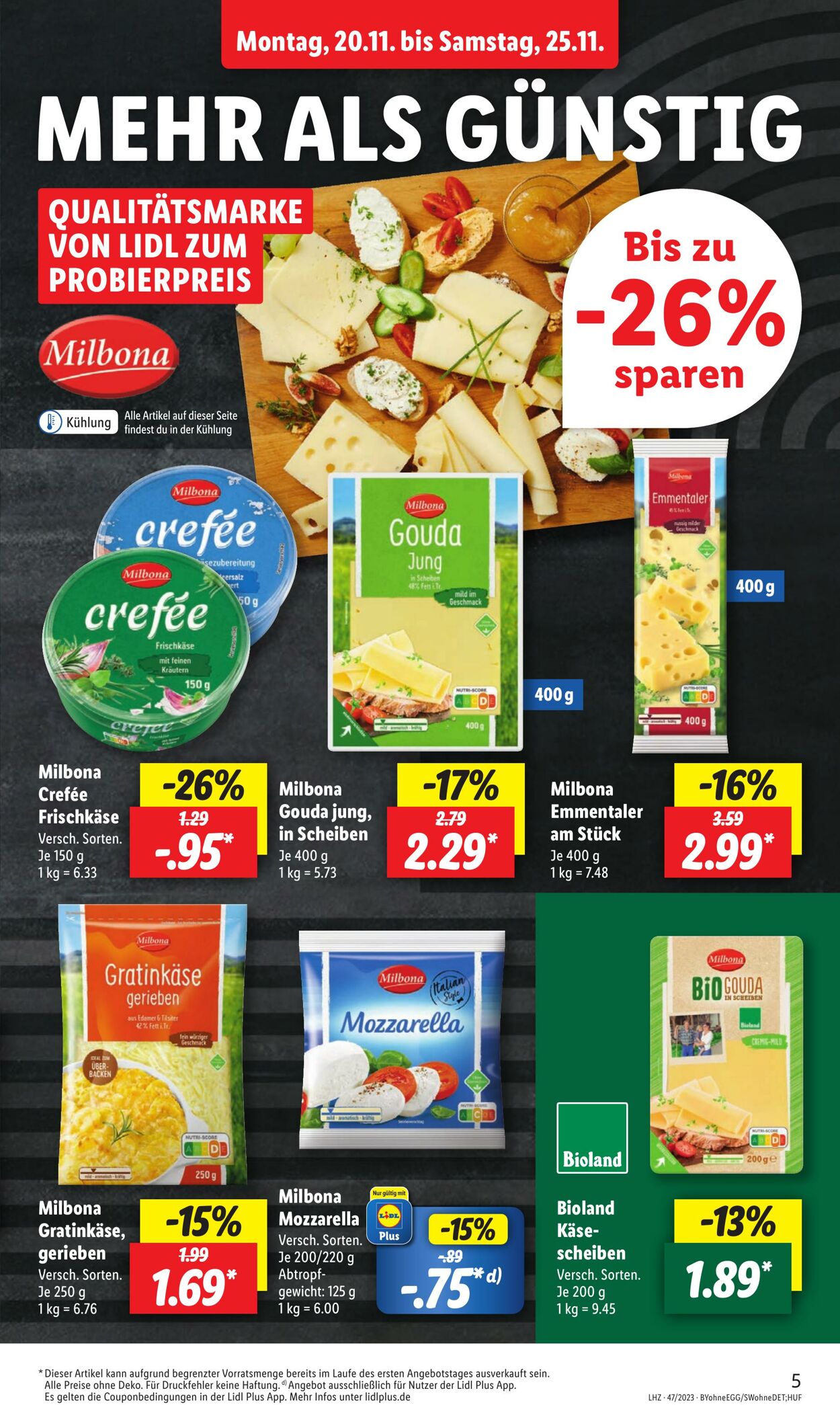 Prospekt Lidl 20.11.2023 - 25.11.2023