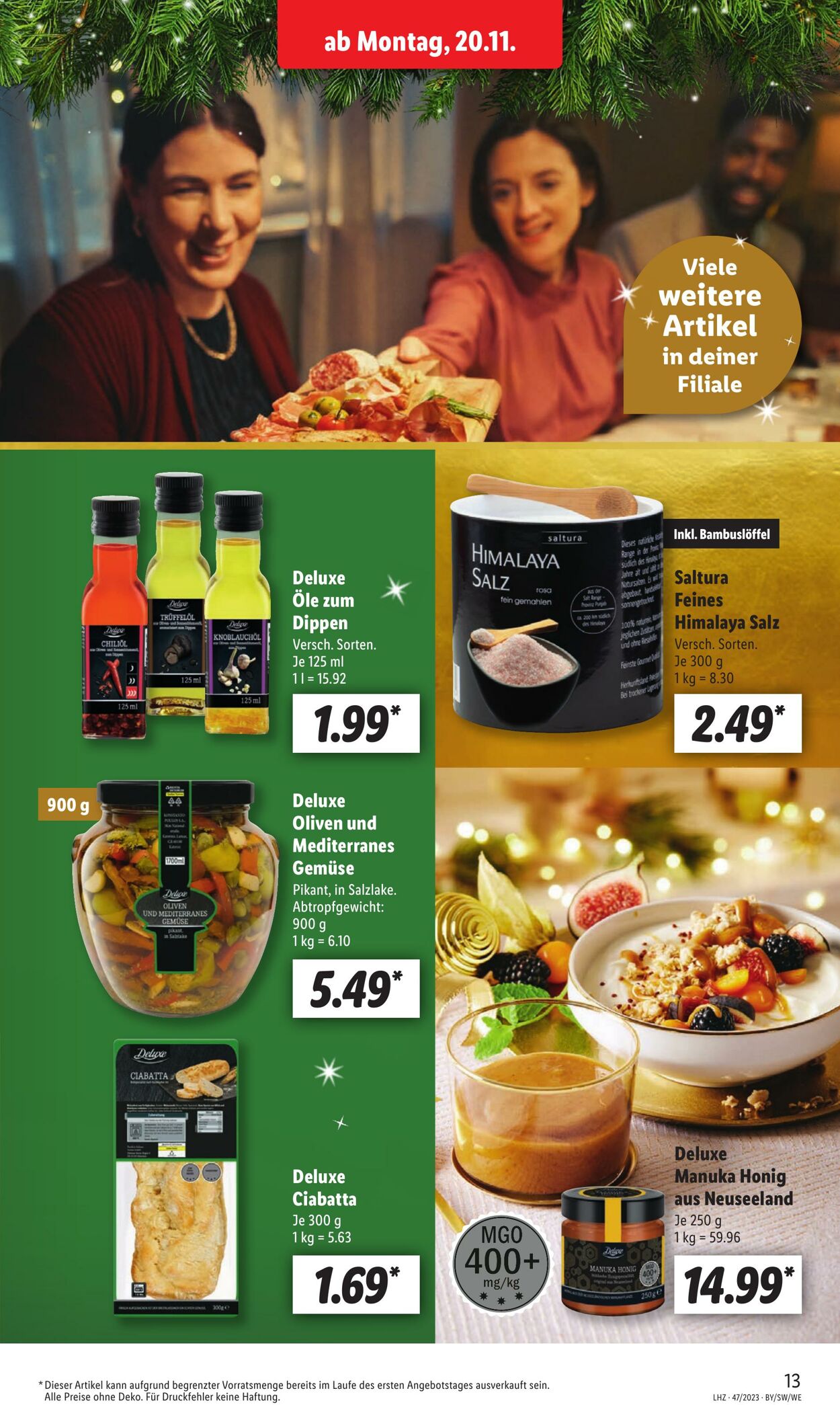 Prospekt Lidl 20.11.2023 - 25.11.2023