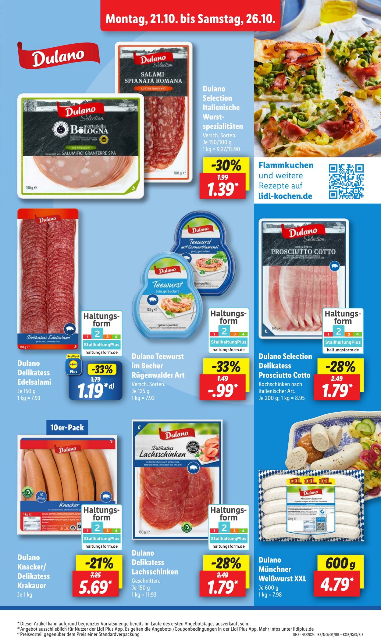 Prospekt Lidl 21.10.2024 - 26.10.2024