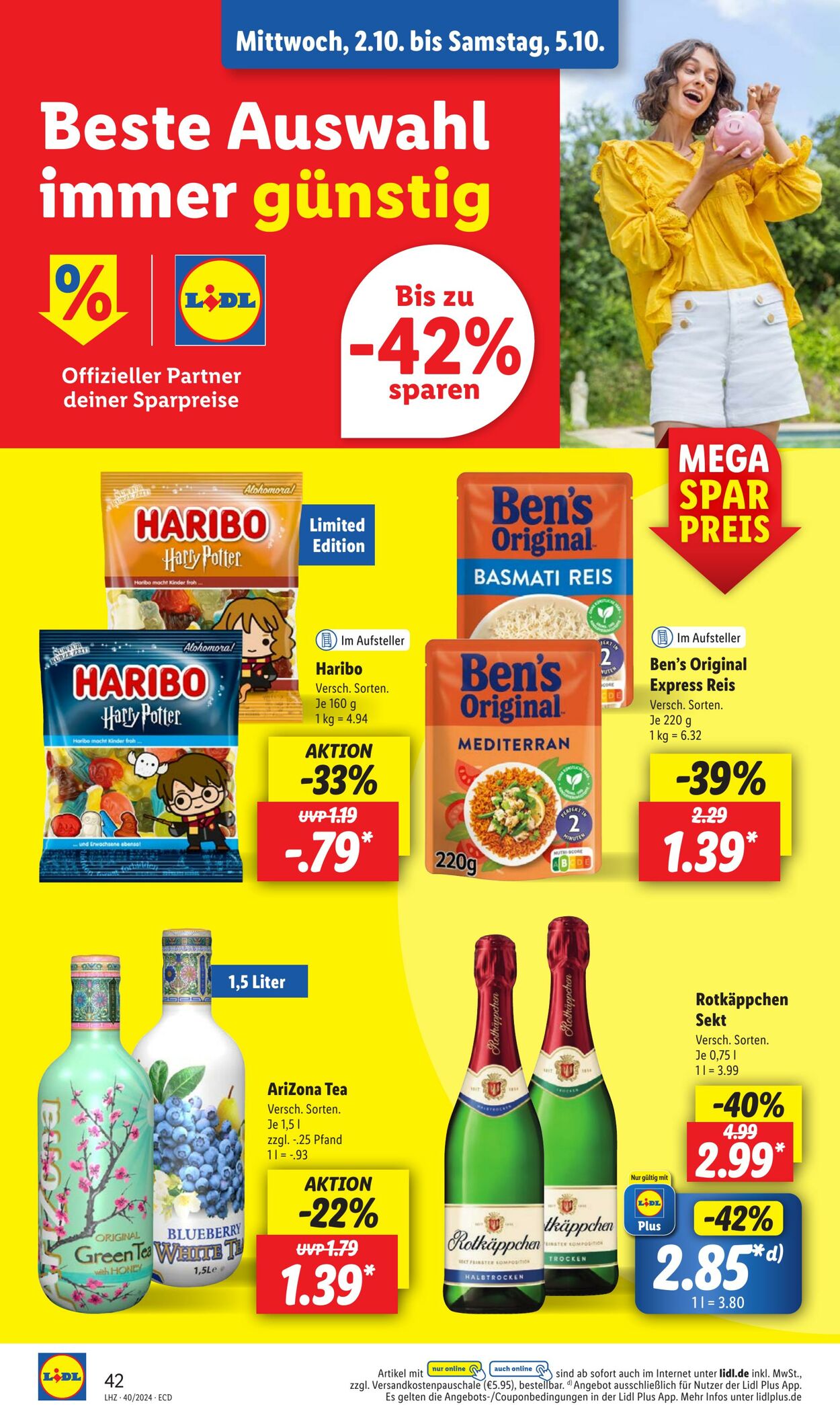 Prospekt Lidl 30.09.2024 - 05.10.2024