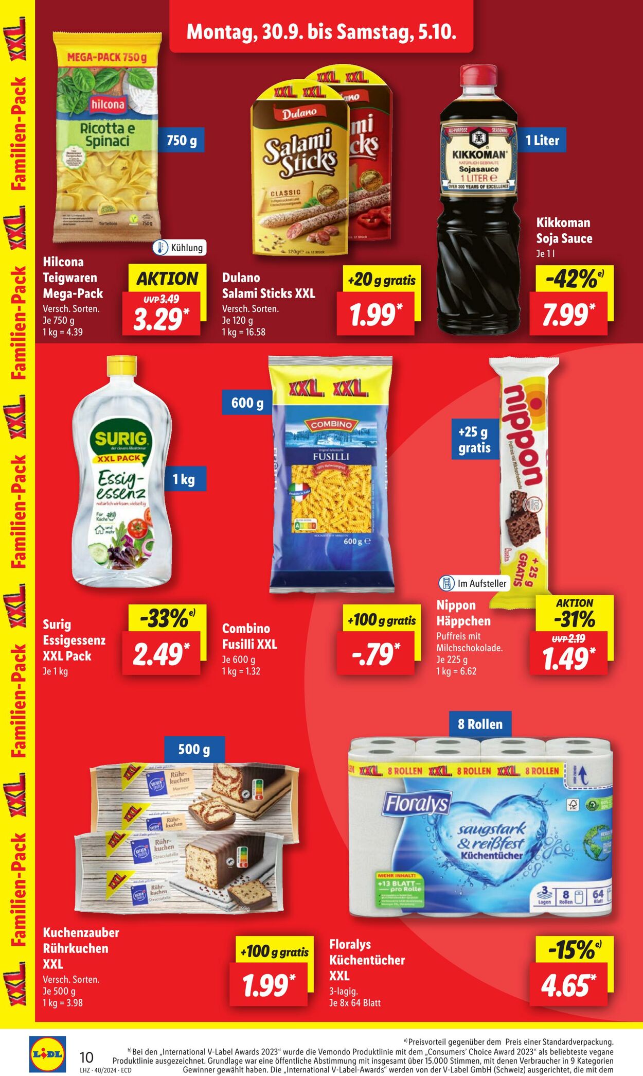 Prospekt Lidl 30.09.2024 - 05.10.2024