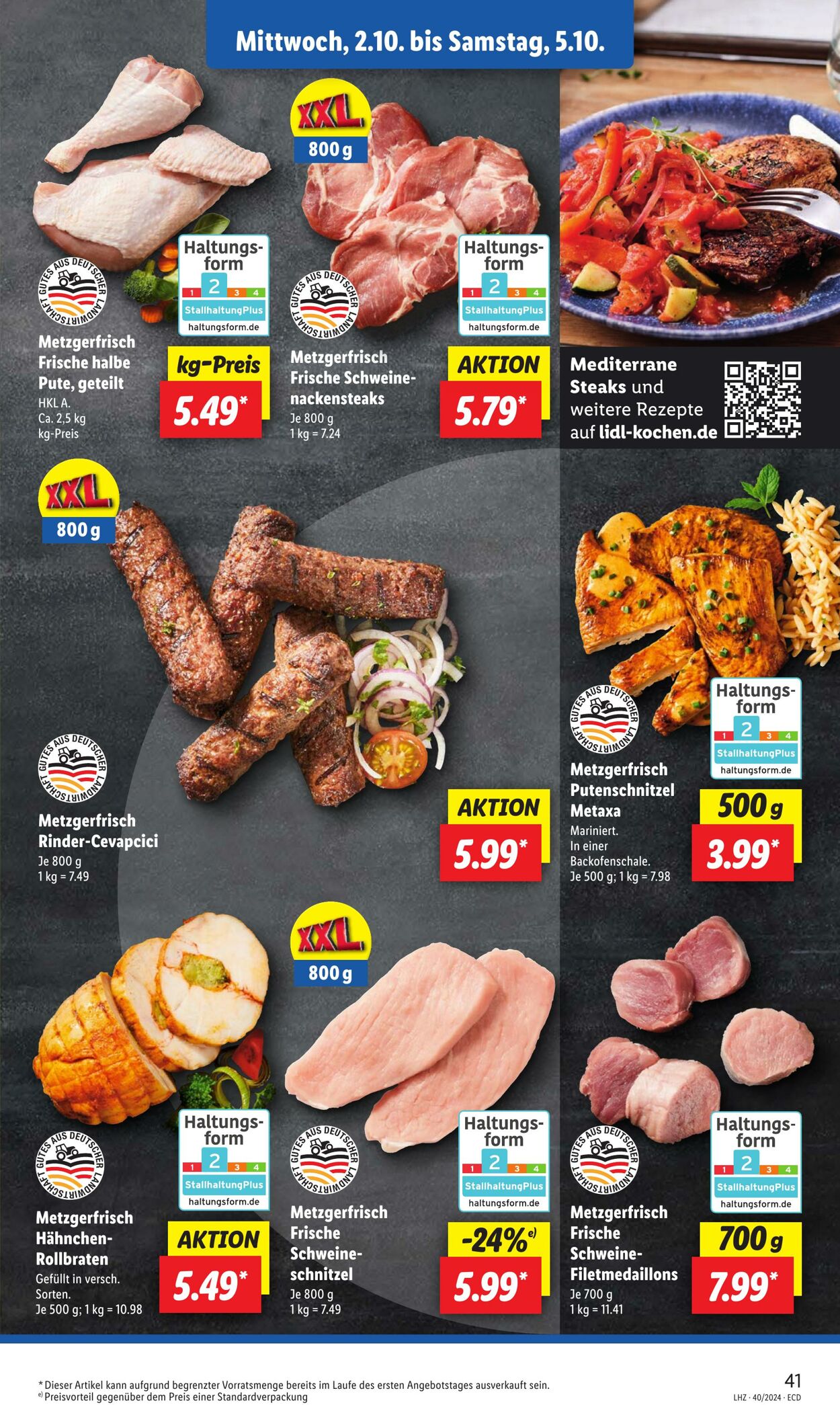 Prospekt Lidl 30.09.2024 - 05.10.2024