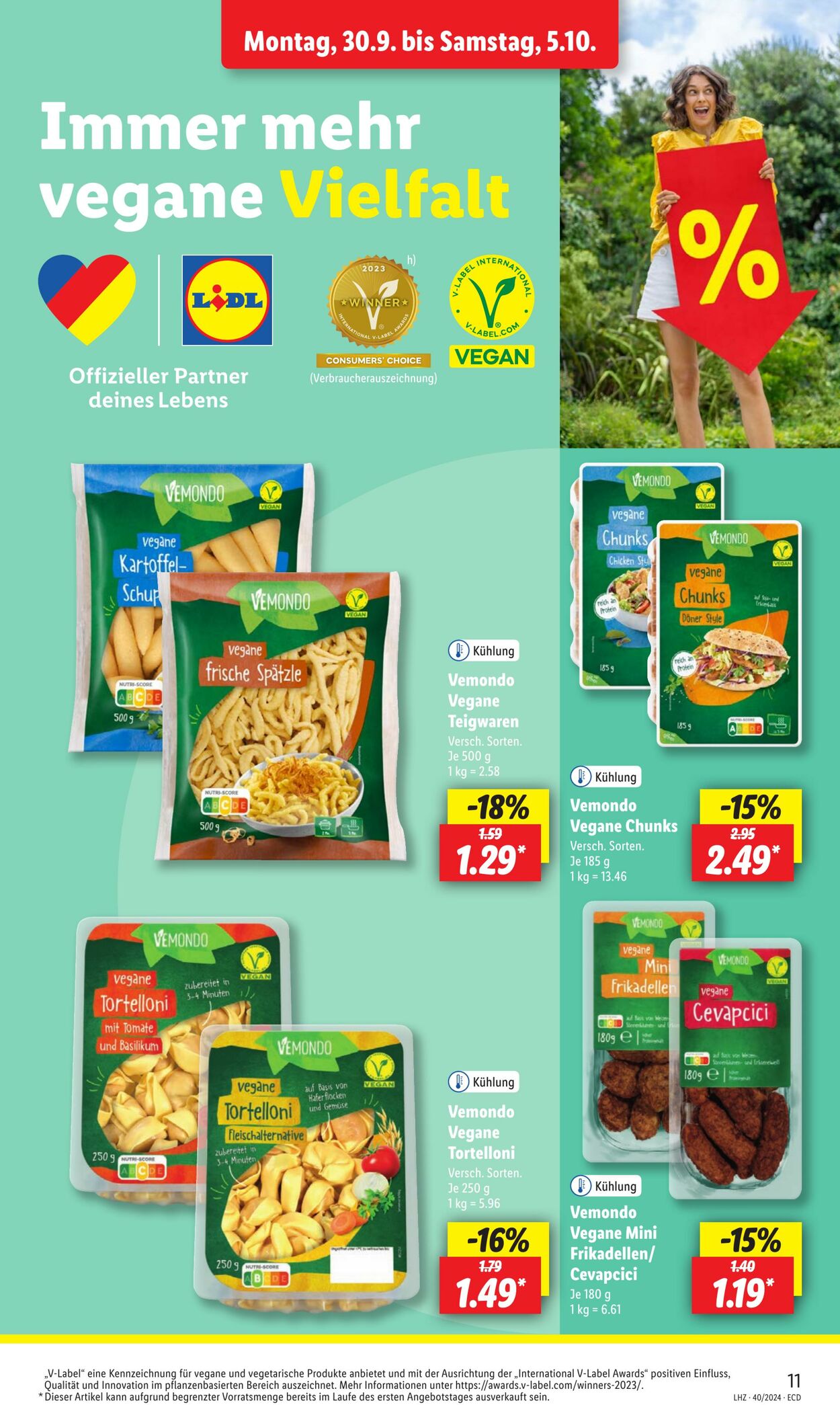 Prospekt Lidl 30.09.2024 - 05.10.2024