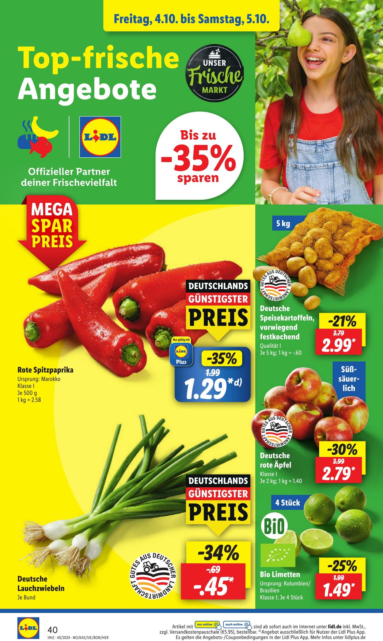 Prospekt Lidl 30.09.2024 - 05.10.2024