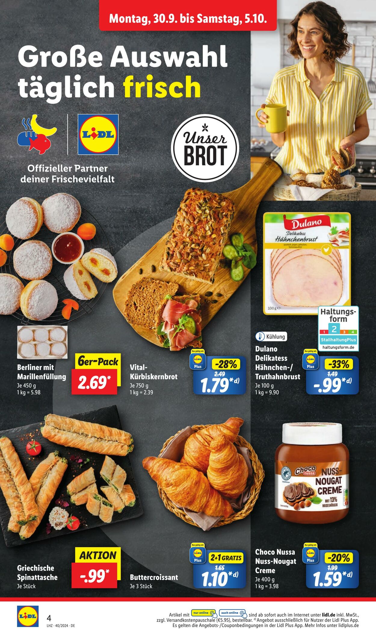 Prospekt Lidl 30.09.2024 - 05.10.2024