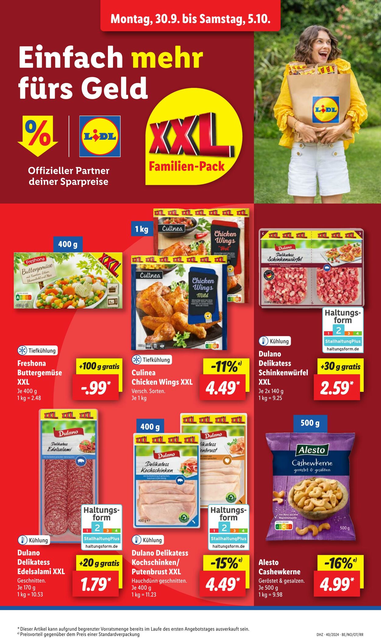 Prospekt Lidl 30.09.2024 - 05.10.2024