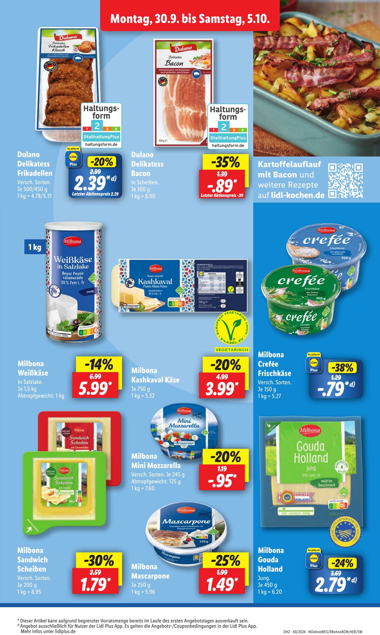 Prospekt Lidl 30.09.2024 - 05.10.2024