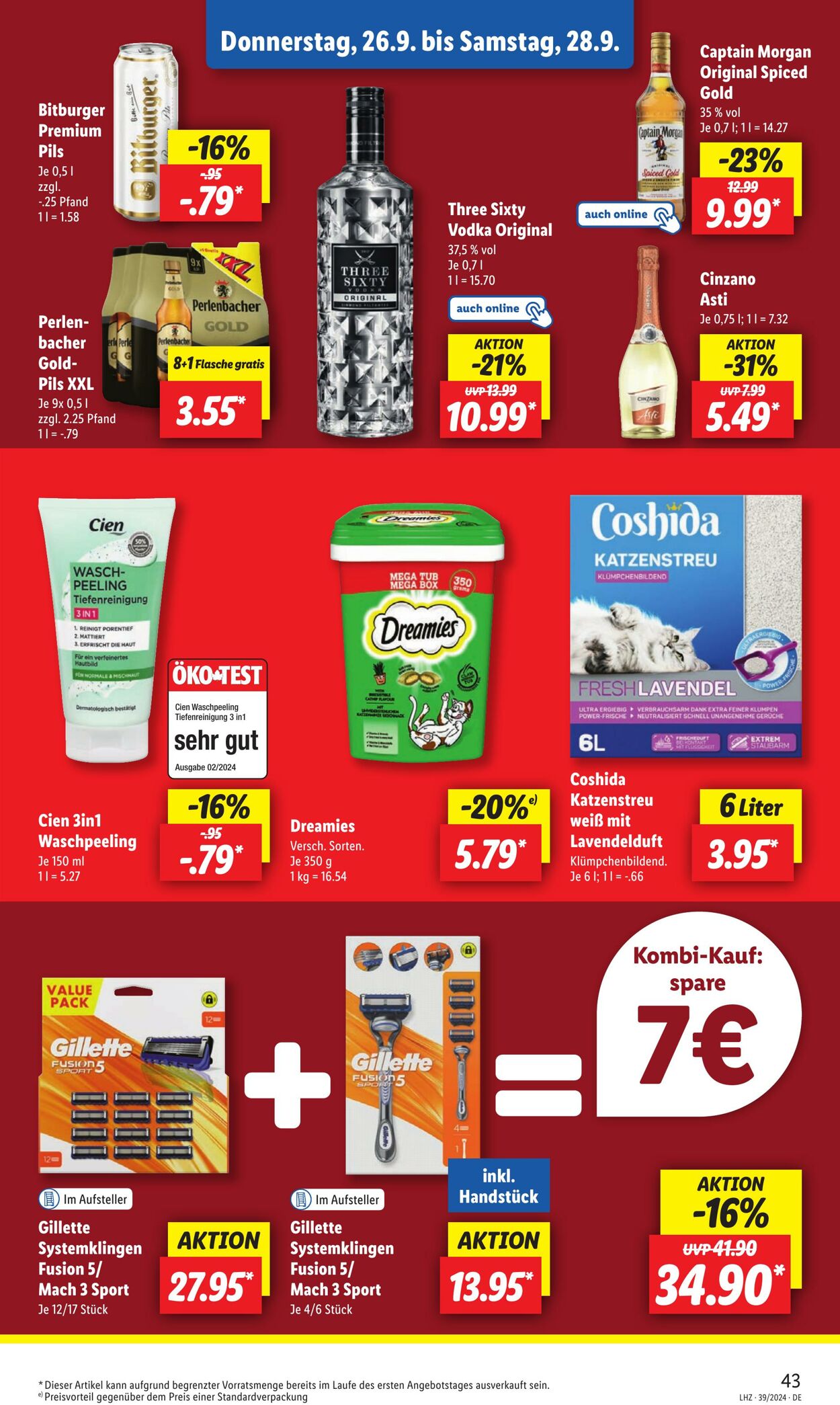 Prospekt Lidl 23.09.2024 - 28.09.2024