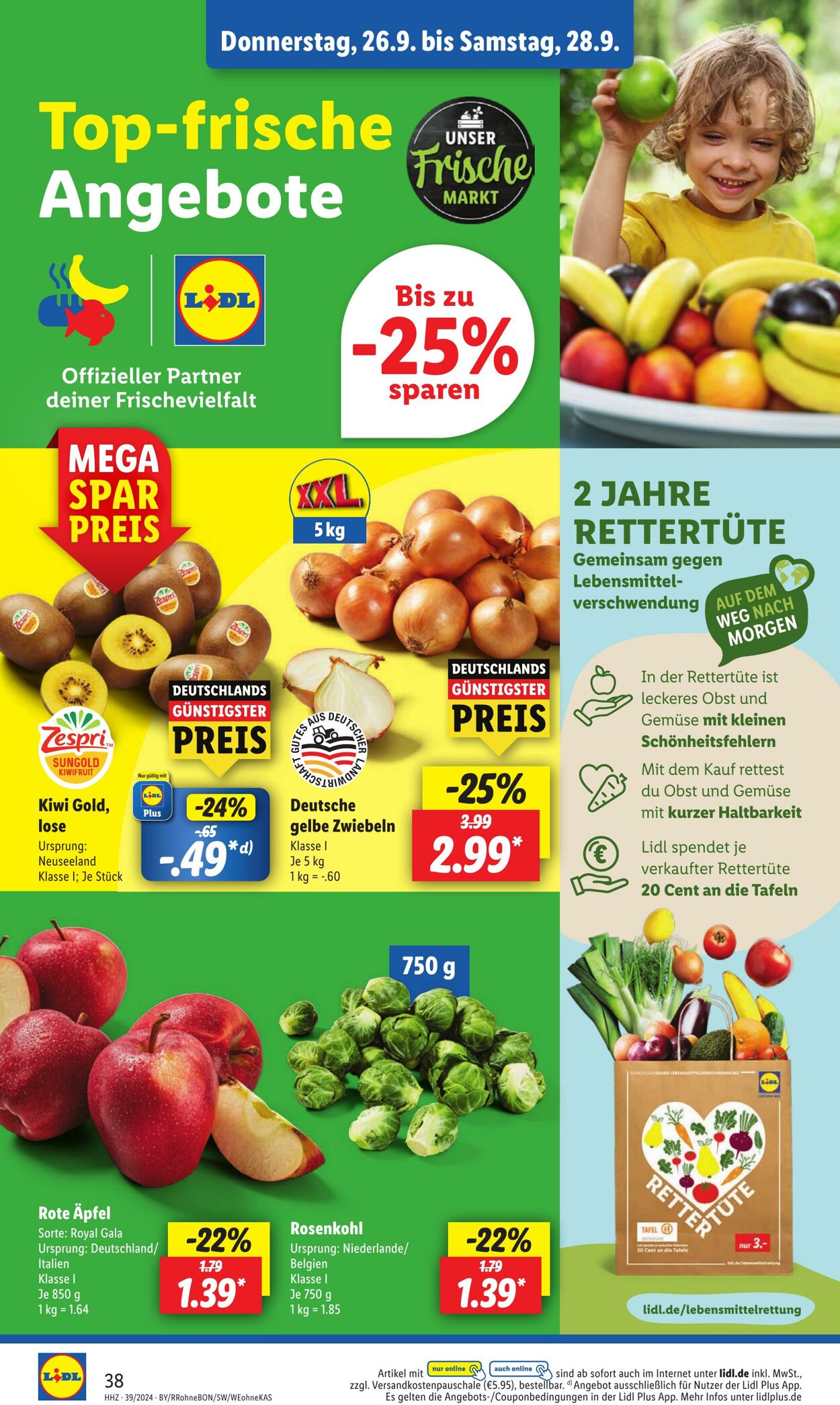 Prospekt Lidl 23.09.2024 - 28.09.2024