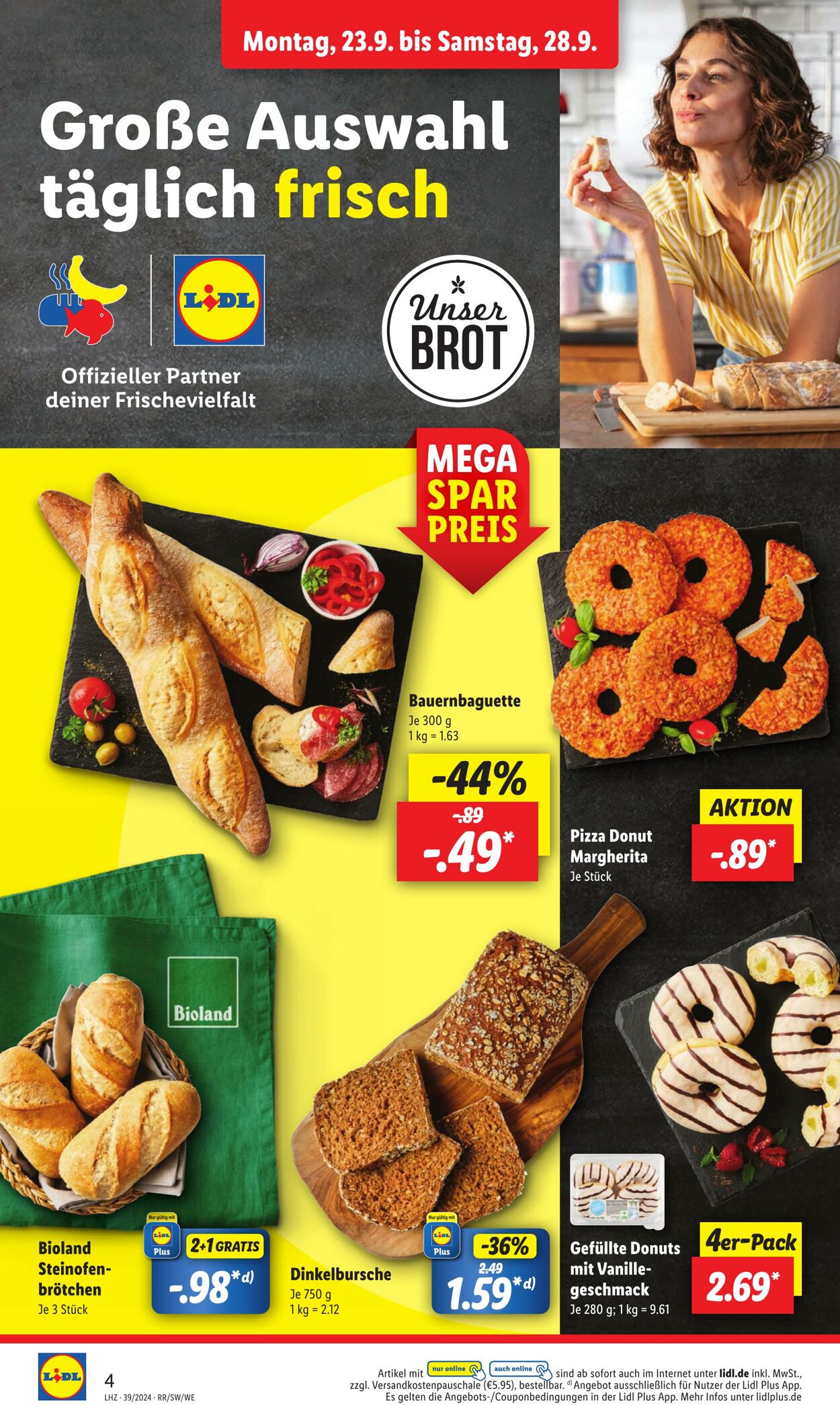 Prospekt Lidl 23.09.2024 - 28.09.2024