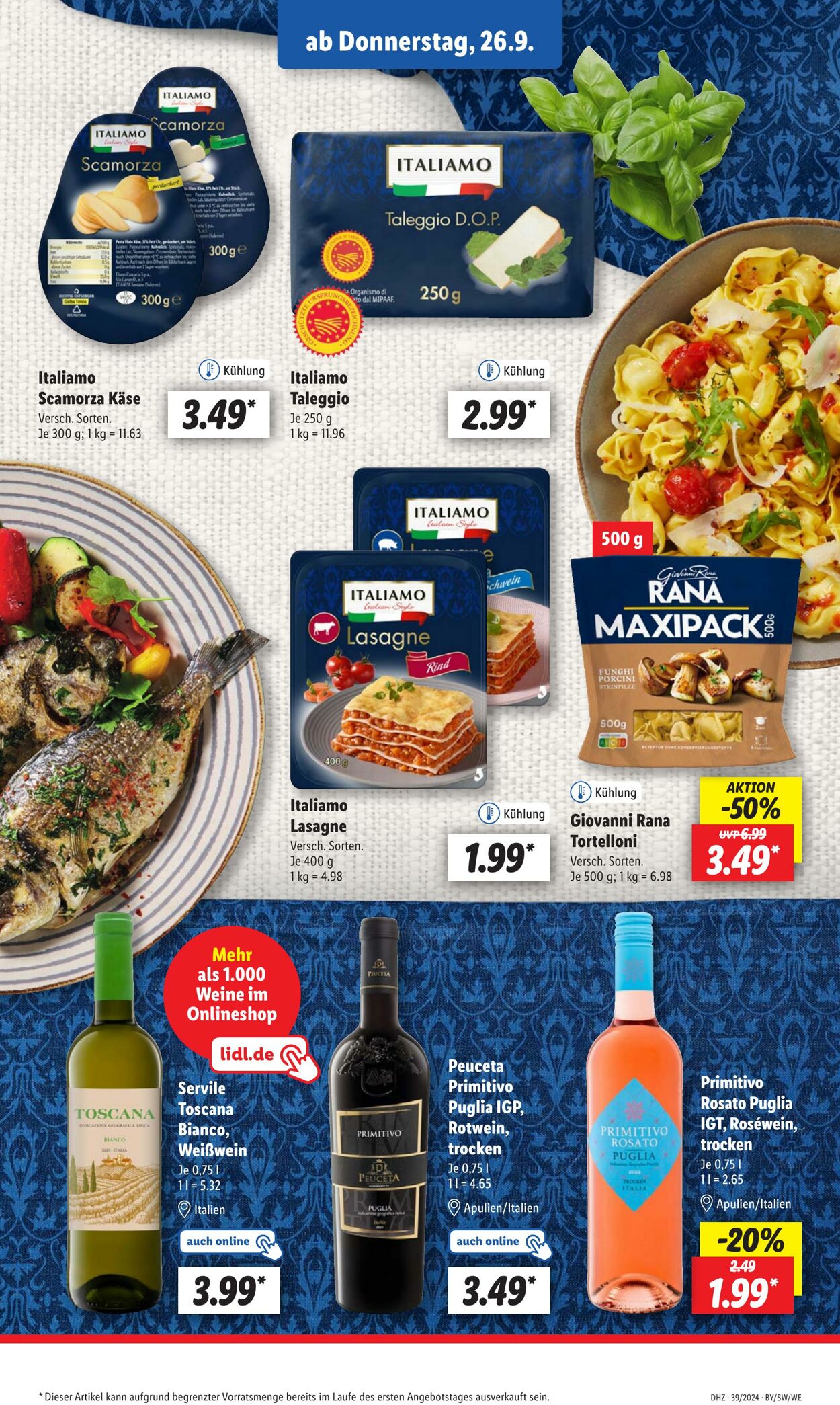 Prospekt Lidl 23.09.2024 - 28.09.2024