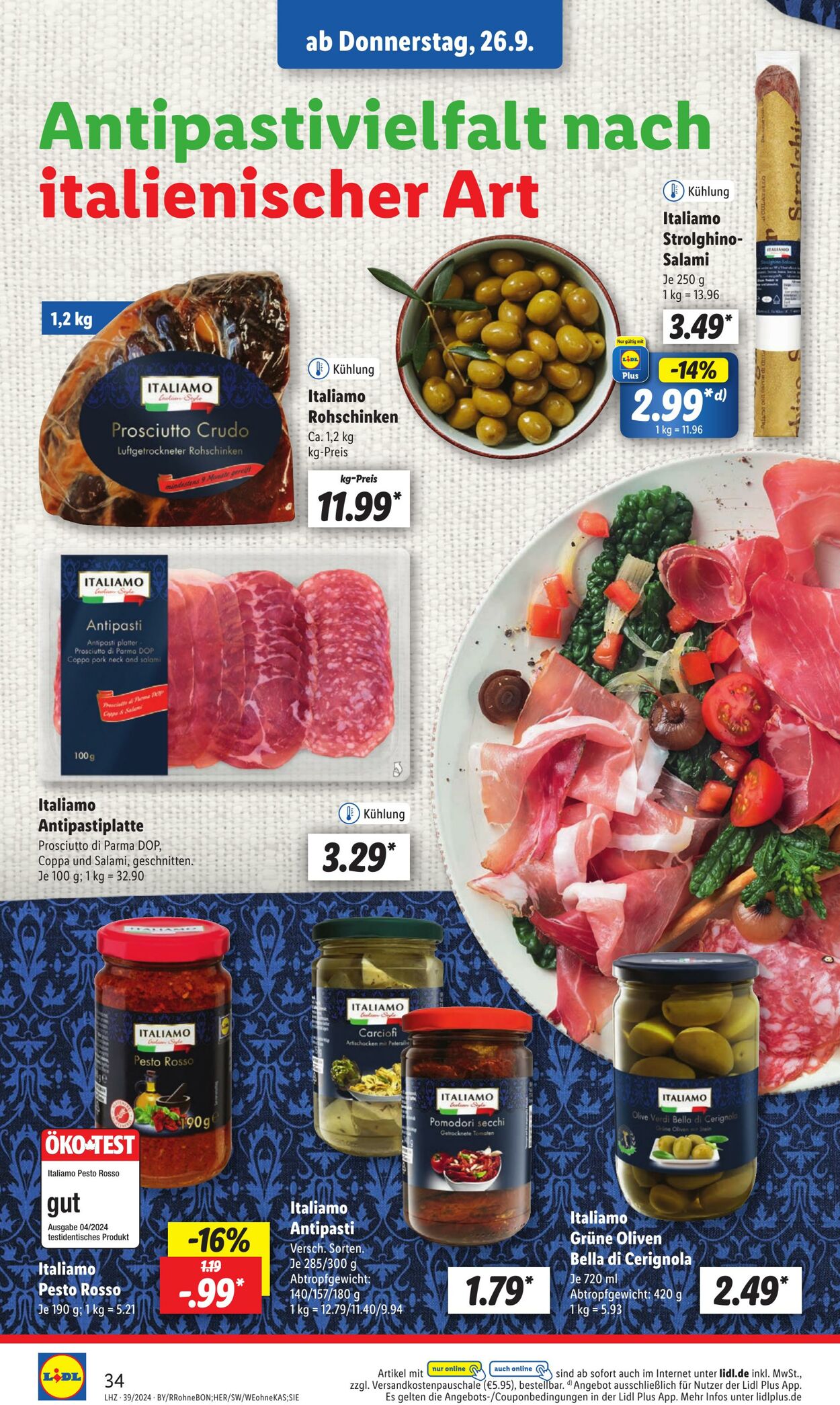 Prospekt Lidl 23.09.2024 - 28.09.2024